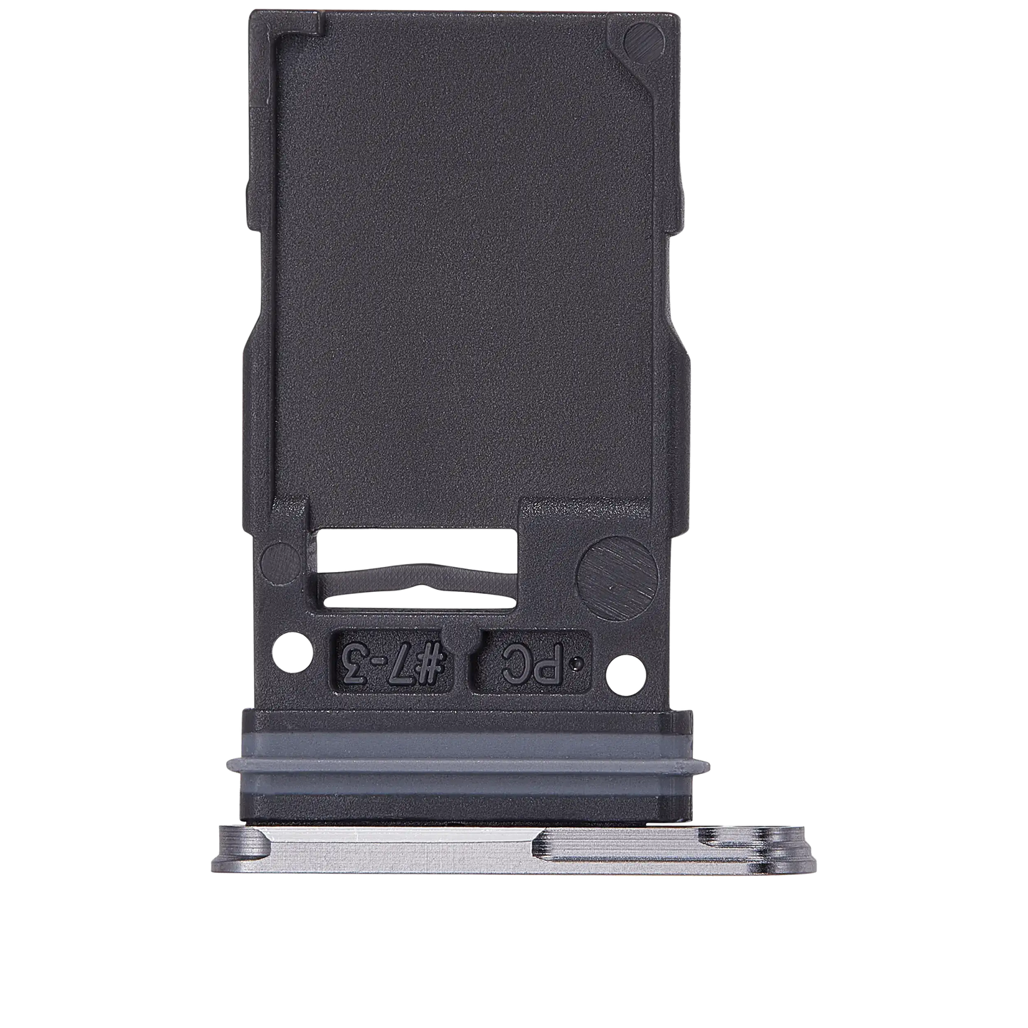 Single Sim Card Tray For Samsung Galaxy S25 / S25 Plus (Premium) (Silver Shadow)