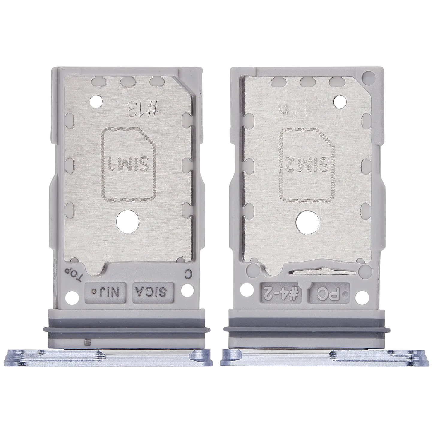 Dual Sim Card Tray For Samsung Galaxy S25 / S25 Plus (Premium) (Iceblue)
