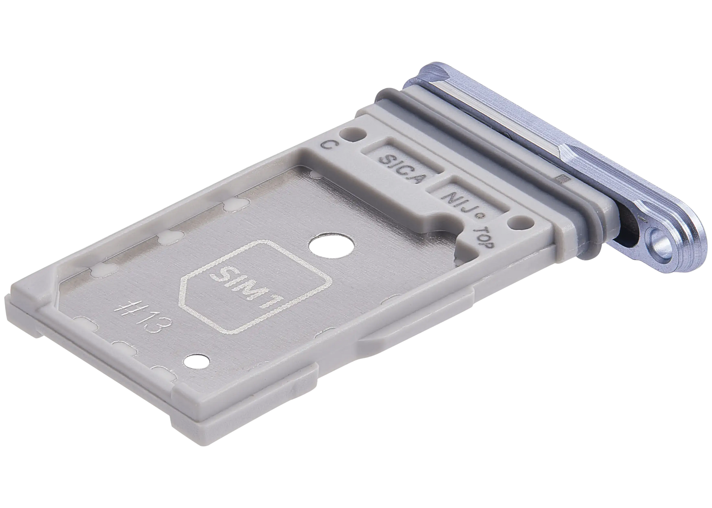 Dual Sim Card Tray For Samsung Galaxy S25 / S25 Plus (Premium) (Iceblue)