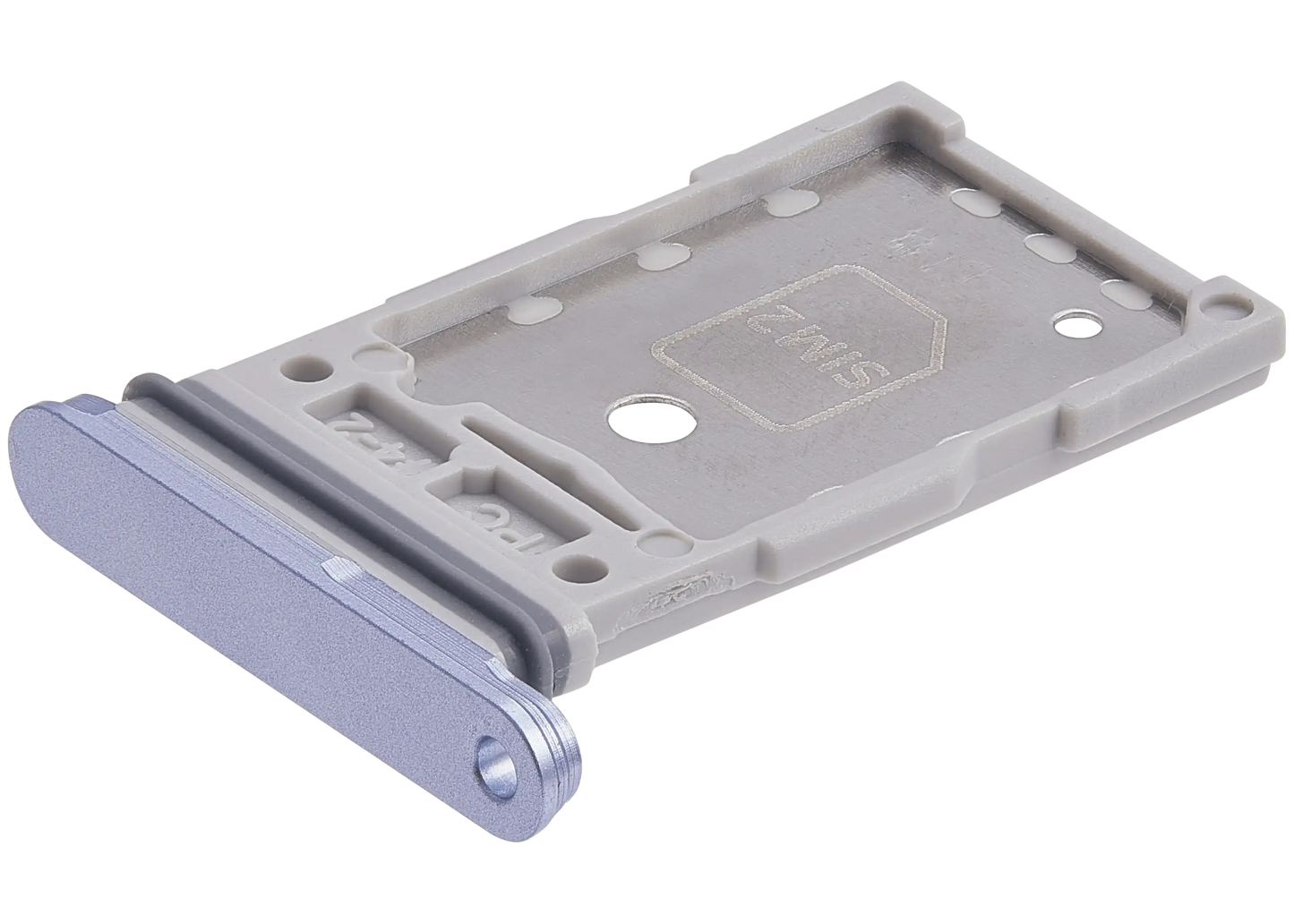 Dual Sim Card Tray For Samsung Galaxy S25 / S25 Plus (Premium) (Iceblue)