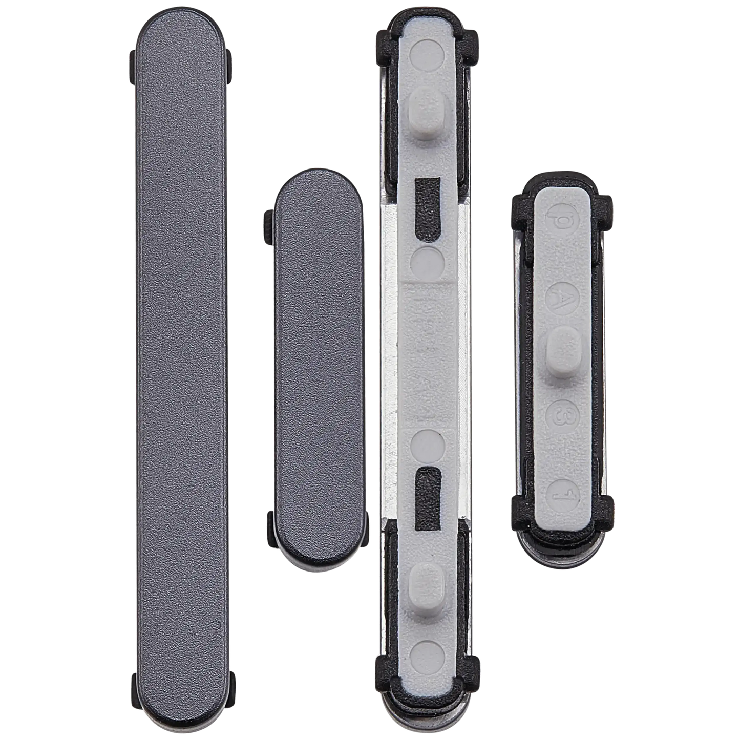 Hard Buttons (Power / Volume) For Samsung Galaxy S25 Ultra (Titanium Black)
