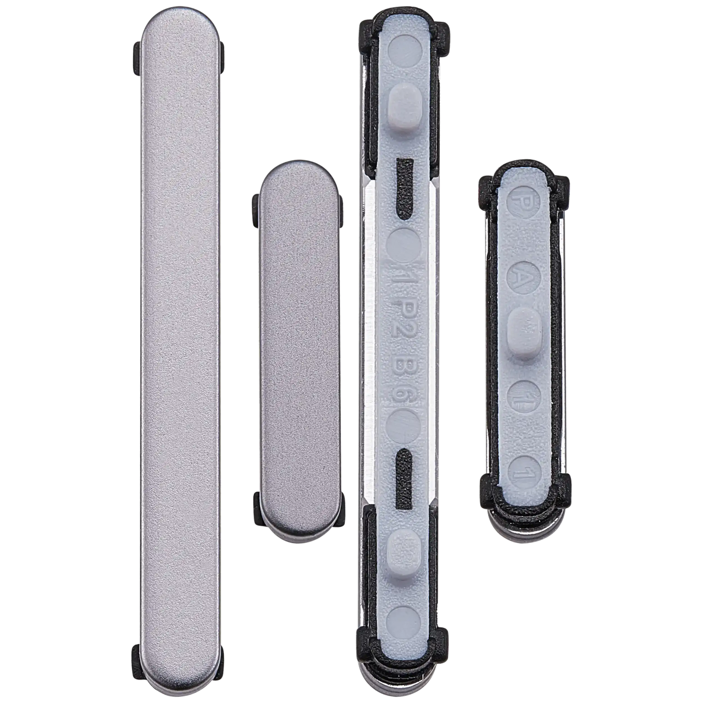 Hard Buttons (Power / Volume) For Samsung Galaxy S25 / S25 Plus (Premium) (Silver Shadow)