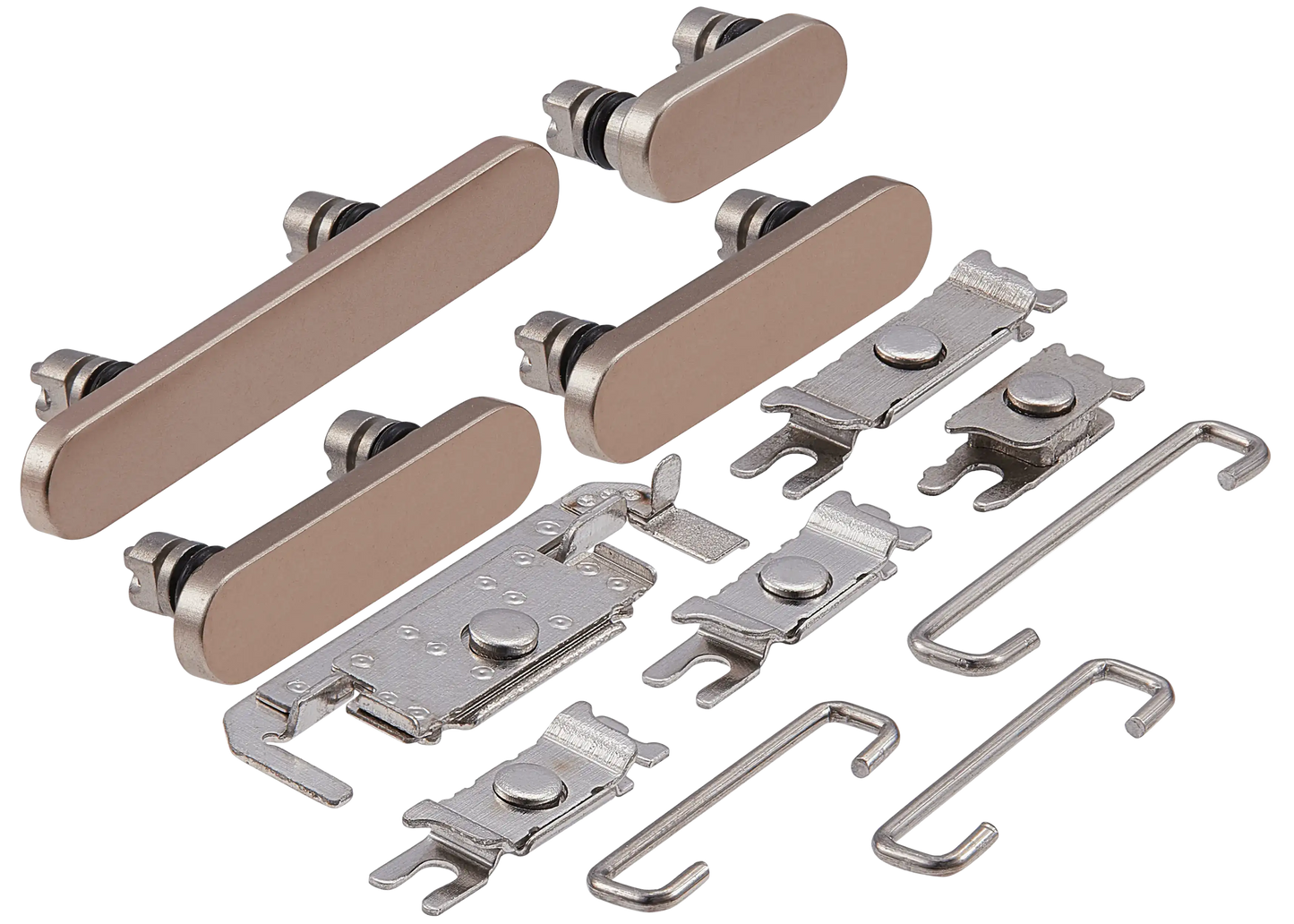 Hard Buttons (Power / Volume / Switch) For iPhone 16 Pro / 16 Pro Max (Desert Titanium)