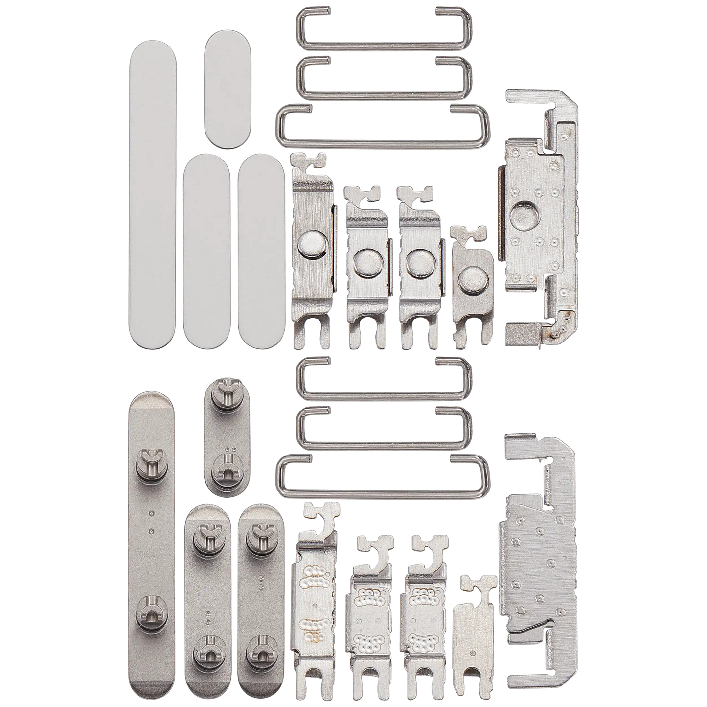 Hard Buttons (Power / Volume / Switch) For iPhone 16 Pro / 16 Pro Max (White Titanium)