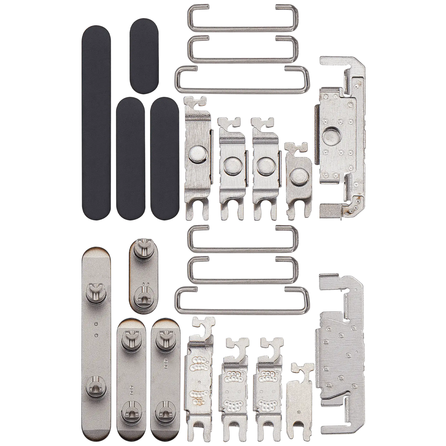 Hard Buttons (Power / Volume / Switch) For iPhone 16 Pro / 16 Pro Max (Black Titanium)