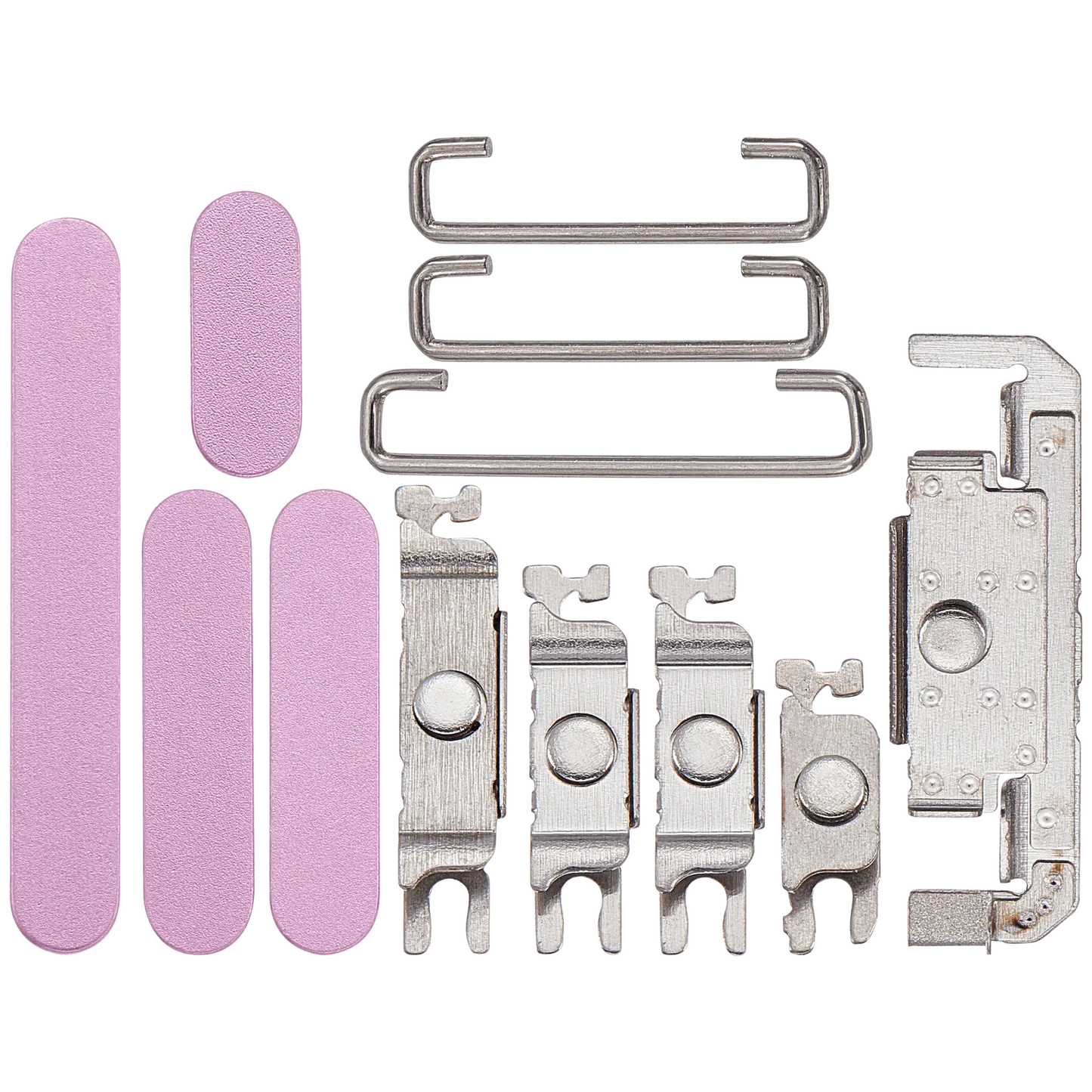 Hard Buttons (Power / Volume / Switch) For iPhone 16 / 16 Plus (Pink)