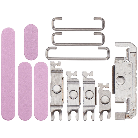 Hard Buttons (Power / Volume / Switch) For iPhone 16 / 16 Plus (Pink)