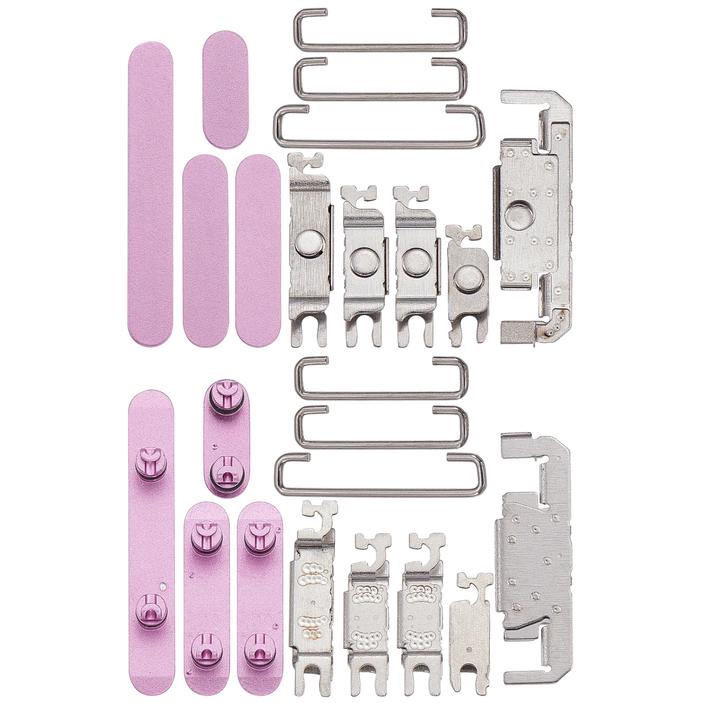 Hard Buttons (Power / Volume / Switch) For iPhone 16 / 16 Plus (Pink)