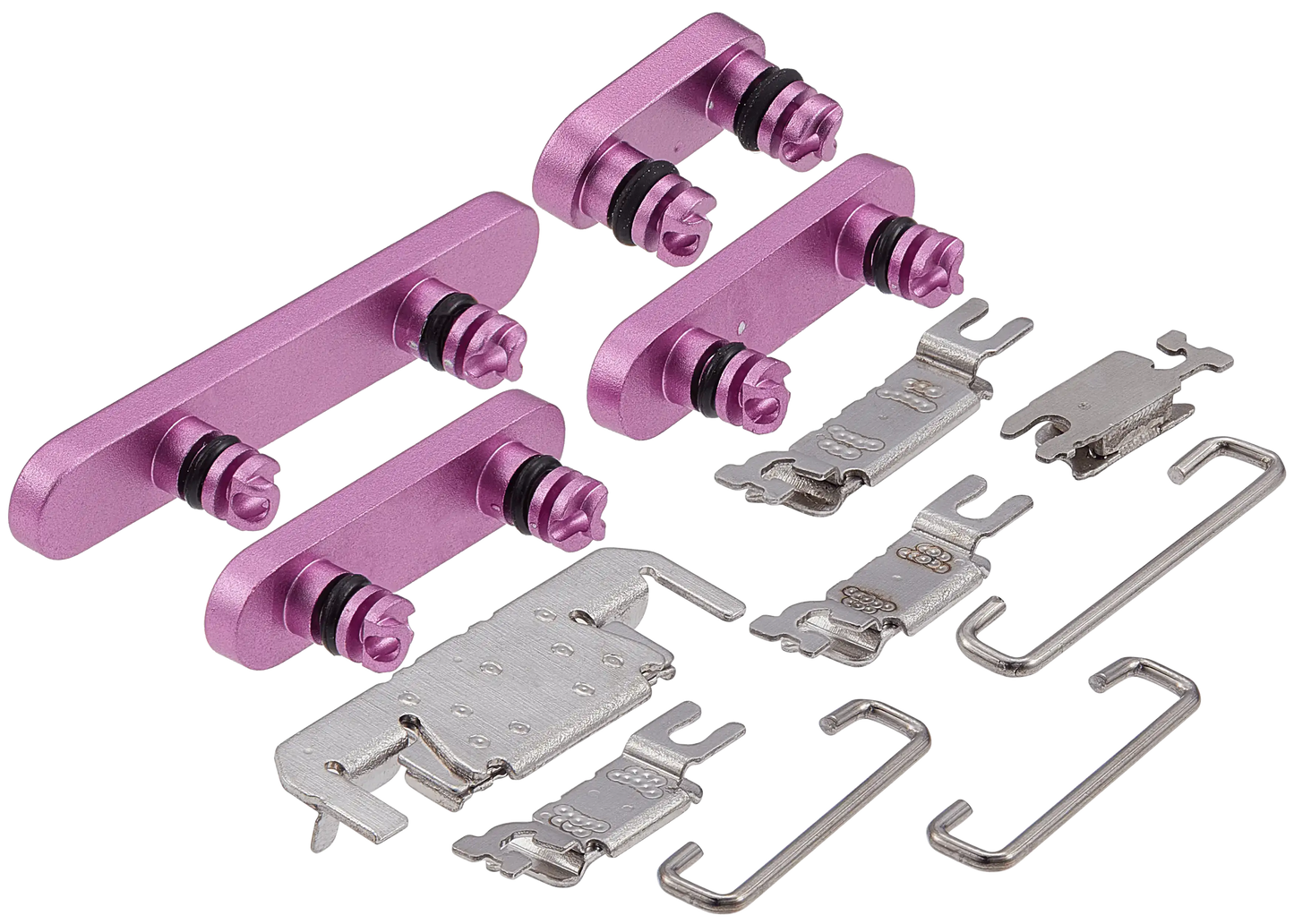 Hard Buttons (Power / Volume / Switch) For iPhone 16 / 16 Plus (Pink)