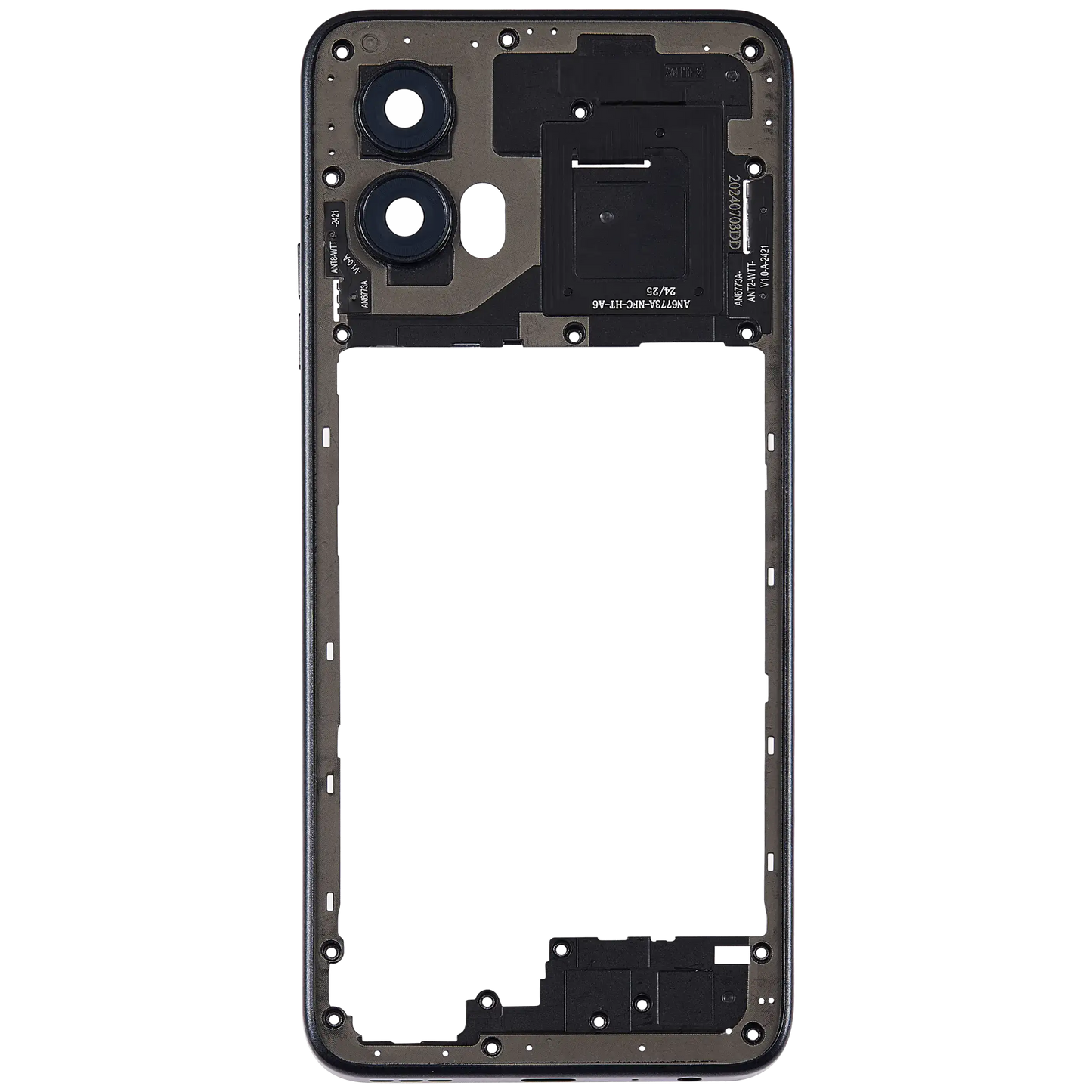 Mid-Frame Housing For Moto G Power 5G (XT2415 / 2024) (Midnight Blue) replacement part SKU 107183138250 image 8