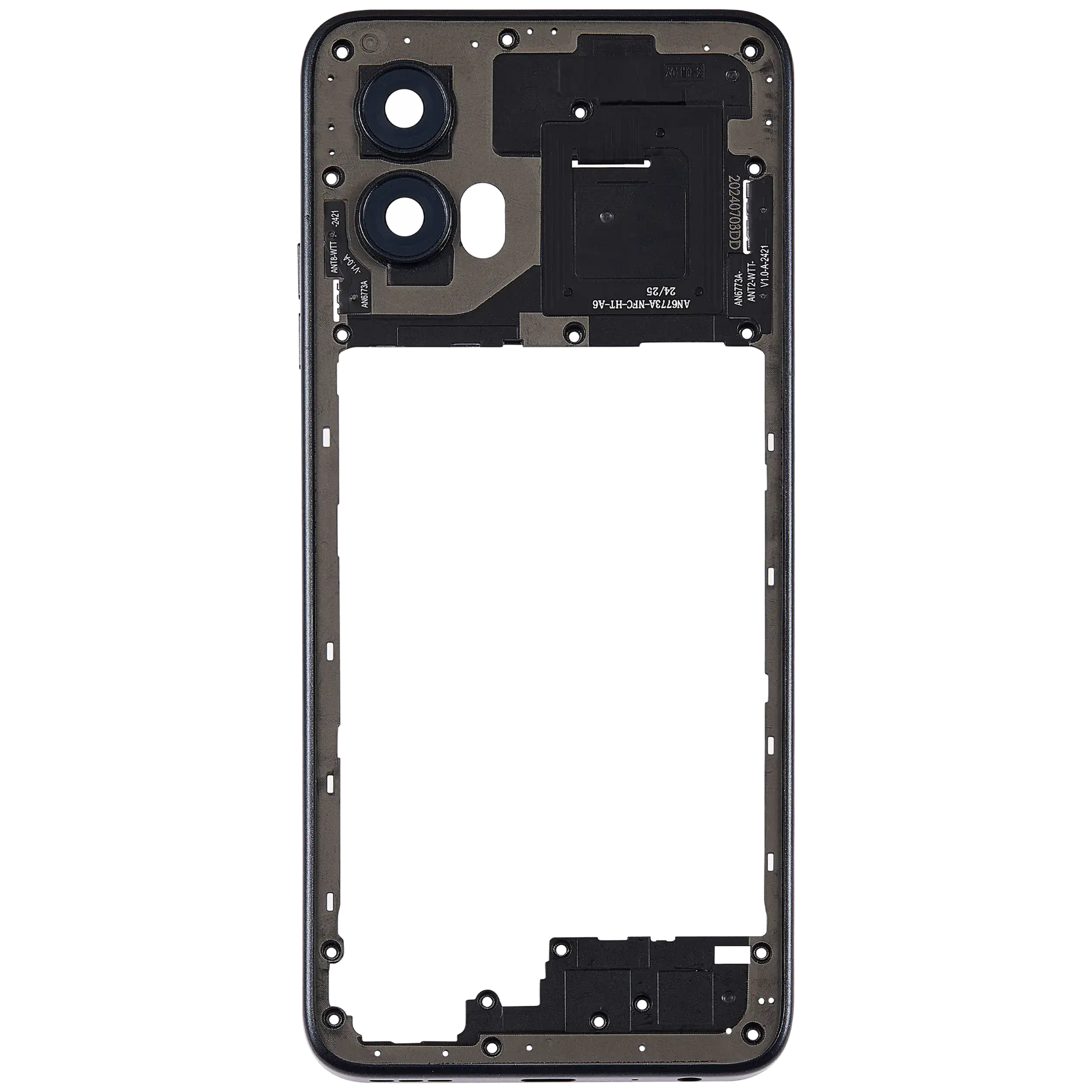 Mid-Frame Housing For Moto G Power 5G (XT2415 / 2024) (Midnight Blue) replacement part SKU 107183138250 image 8