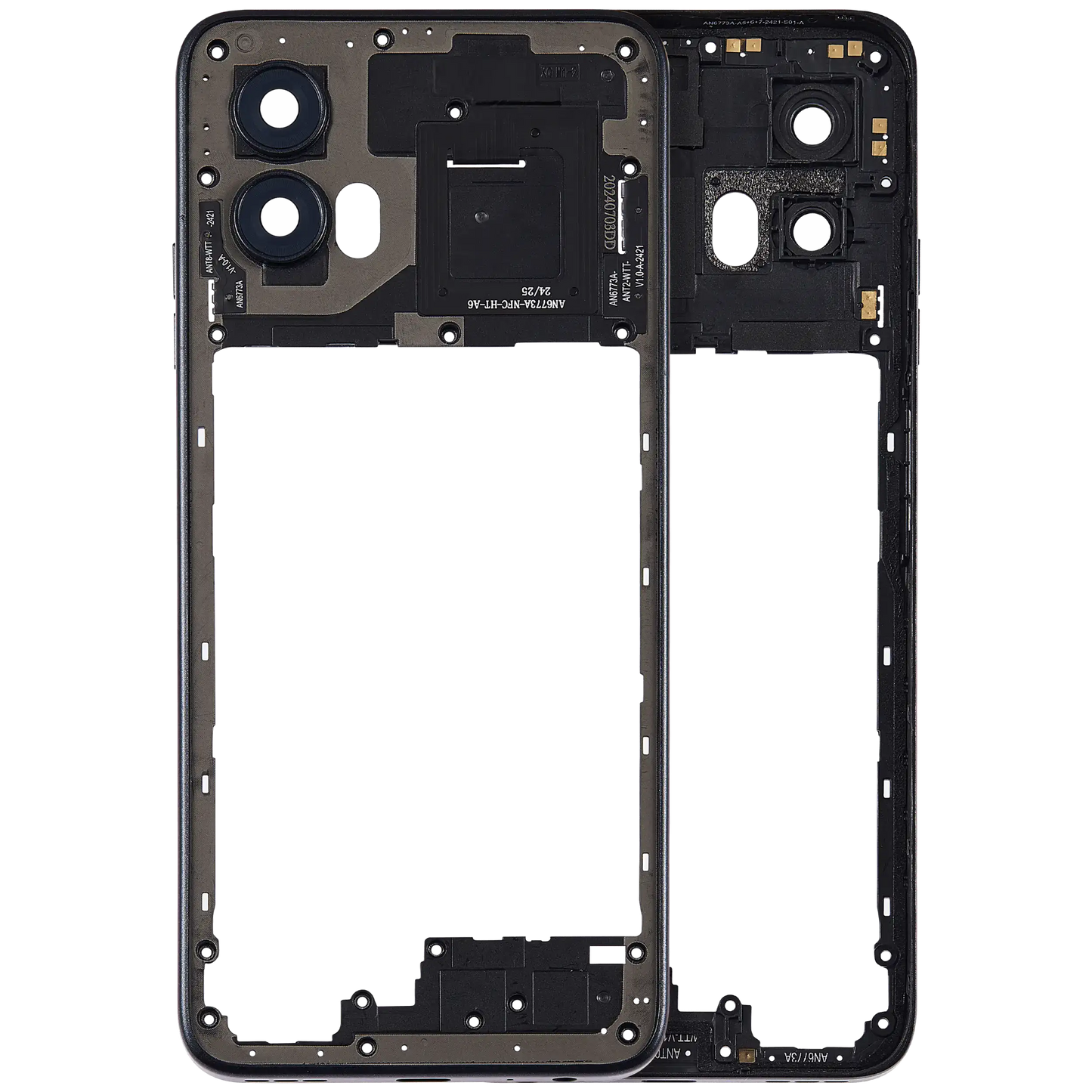 Mid-Frame Housing For Moto G Power 5G (XT2415 / 2024) (Midnight Blue) replacement part SKU 107183138250 image 1