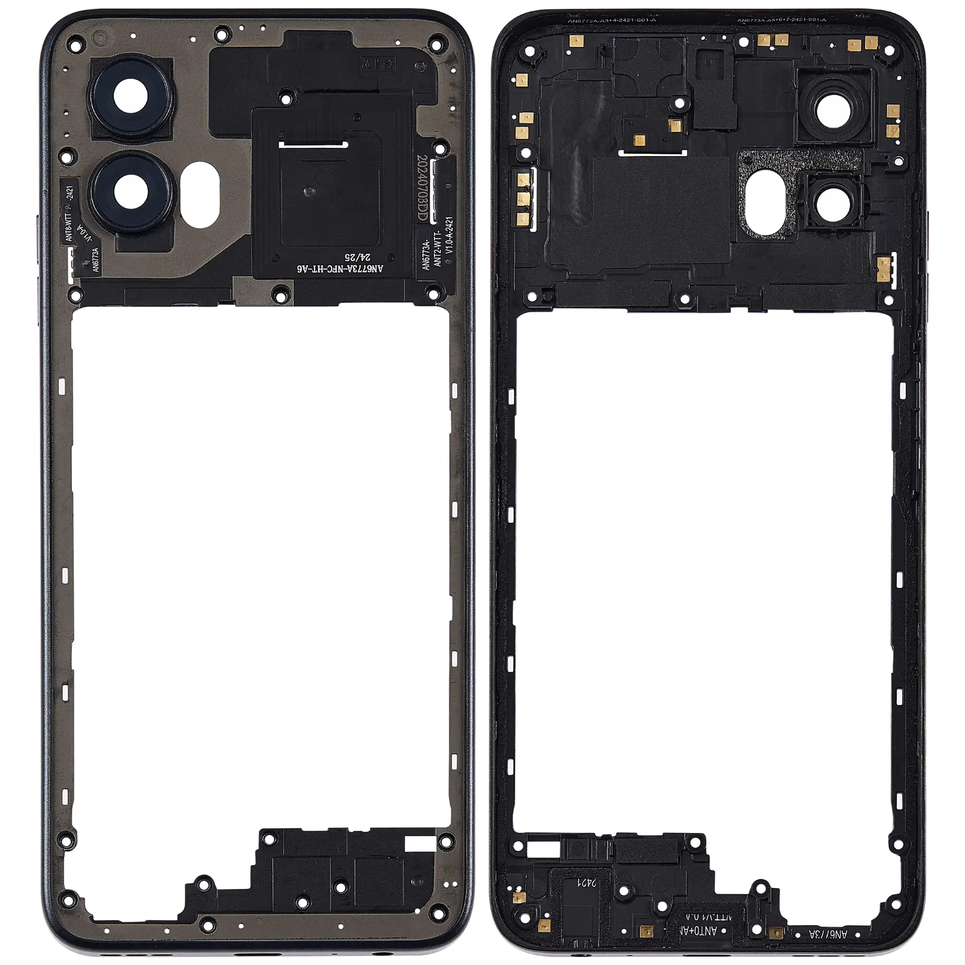 Mid-Frame Housing For Moto G Power 5G (XT2415 / 2024) (Midnight Blue) replacement part SKU 107183138250 image 7