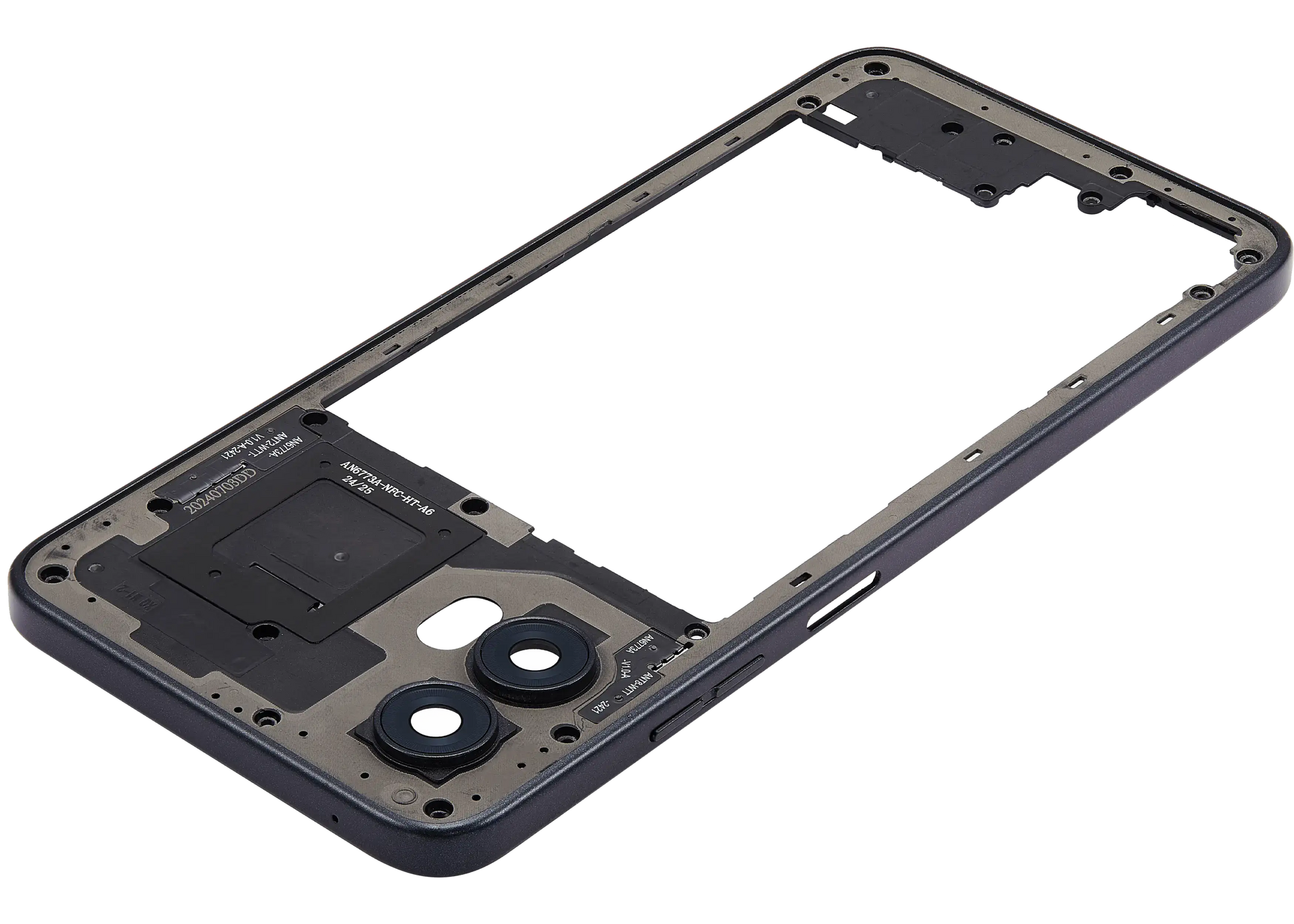 Mid-Frame Housing For Moto G Power 5G (XT2415 / 2024) (Midnight Blue) replacement part SKU 107183138250 image 10
