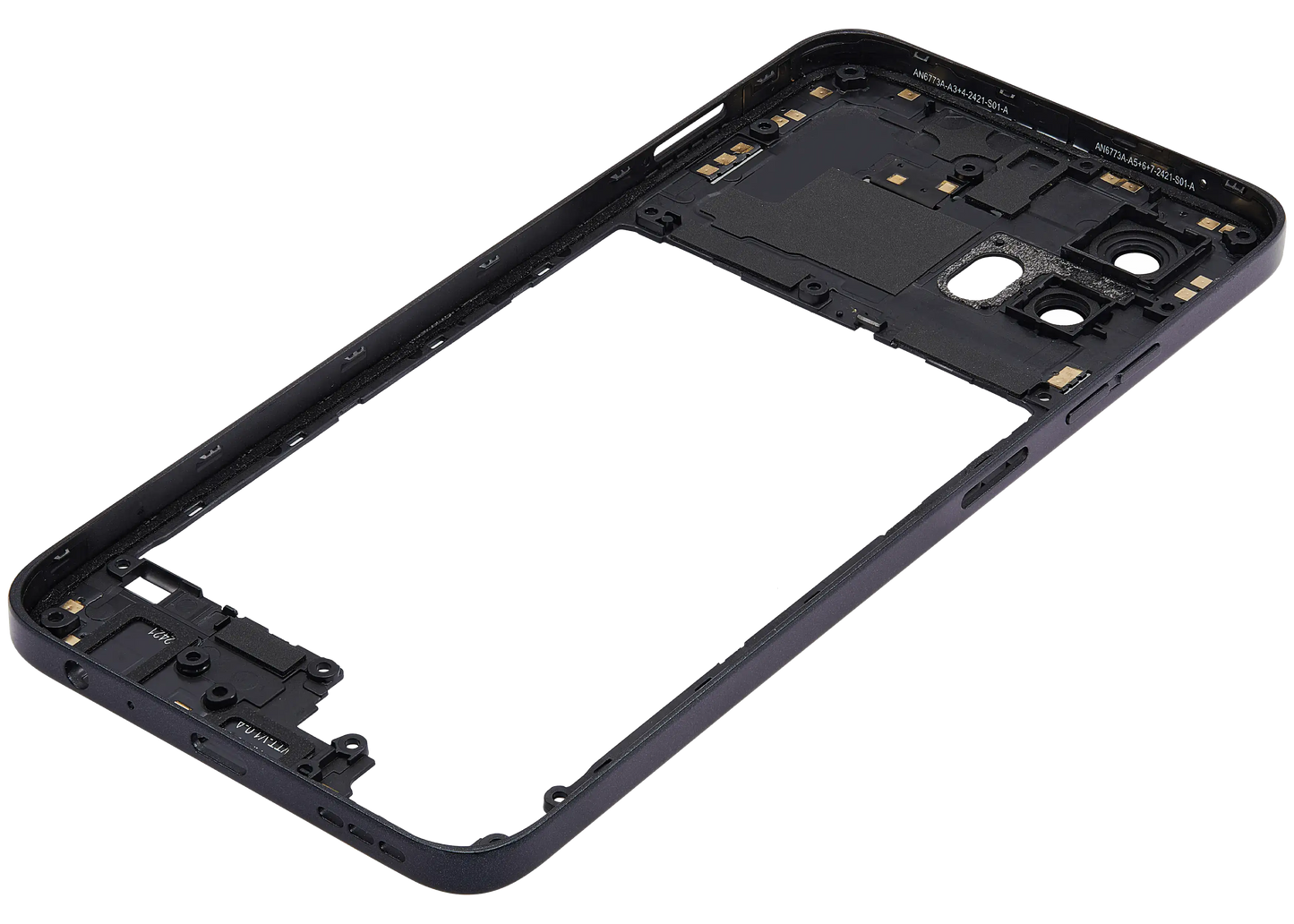 Mid-Frame Housing For Moto G Power 5G (XT2415 / 2024) (Midnight Blue) replacement part SKU 107183138250 image 2