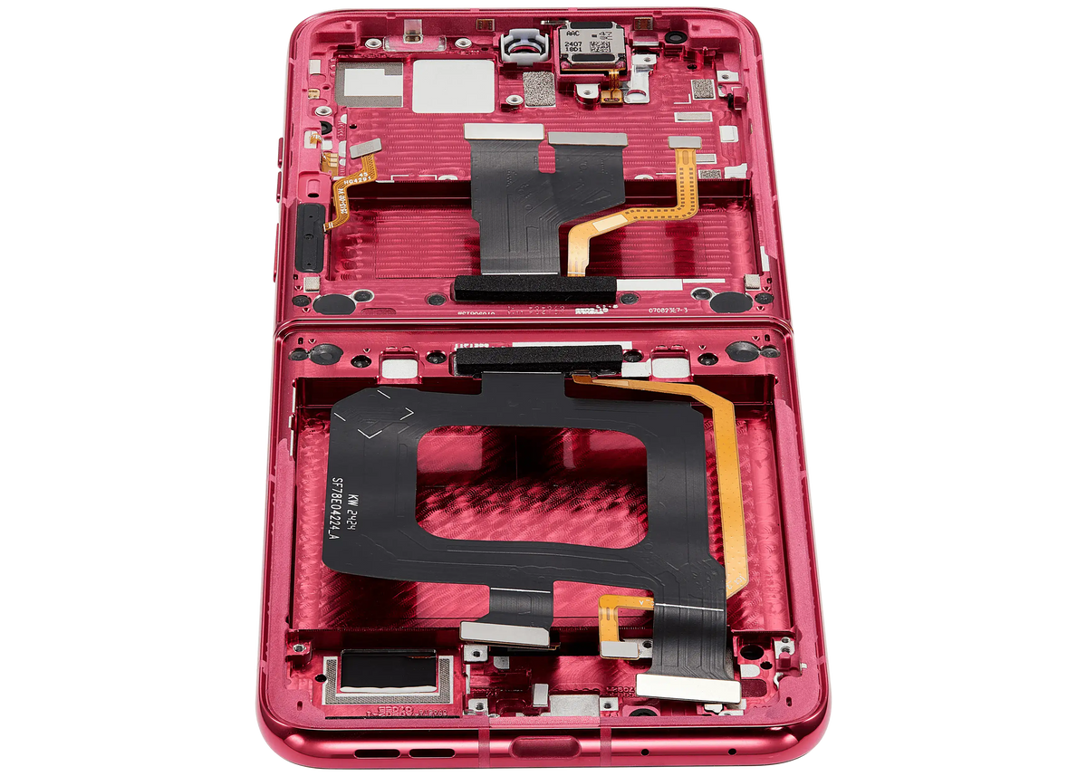 Inner OLED Assembly With Frame For Motorola Razr Plus 2024 / Razr 50 Ultra (XT2451 - Motorola replacement part image 2