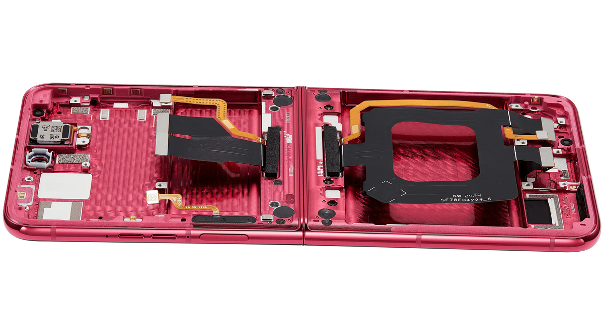 Inner OLED Assembly With Frame For Motorola Razr Plus 2024 / Razr 50 Ultra (XT2451 - Motorola replacement part image 4