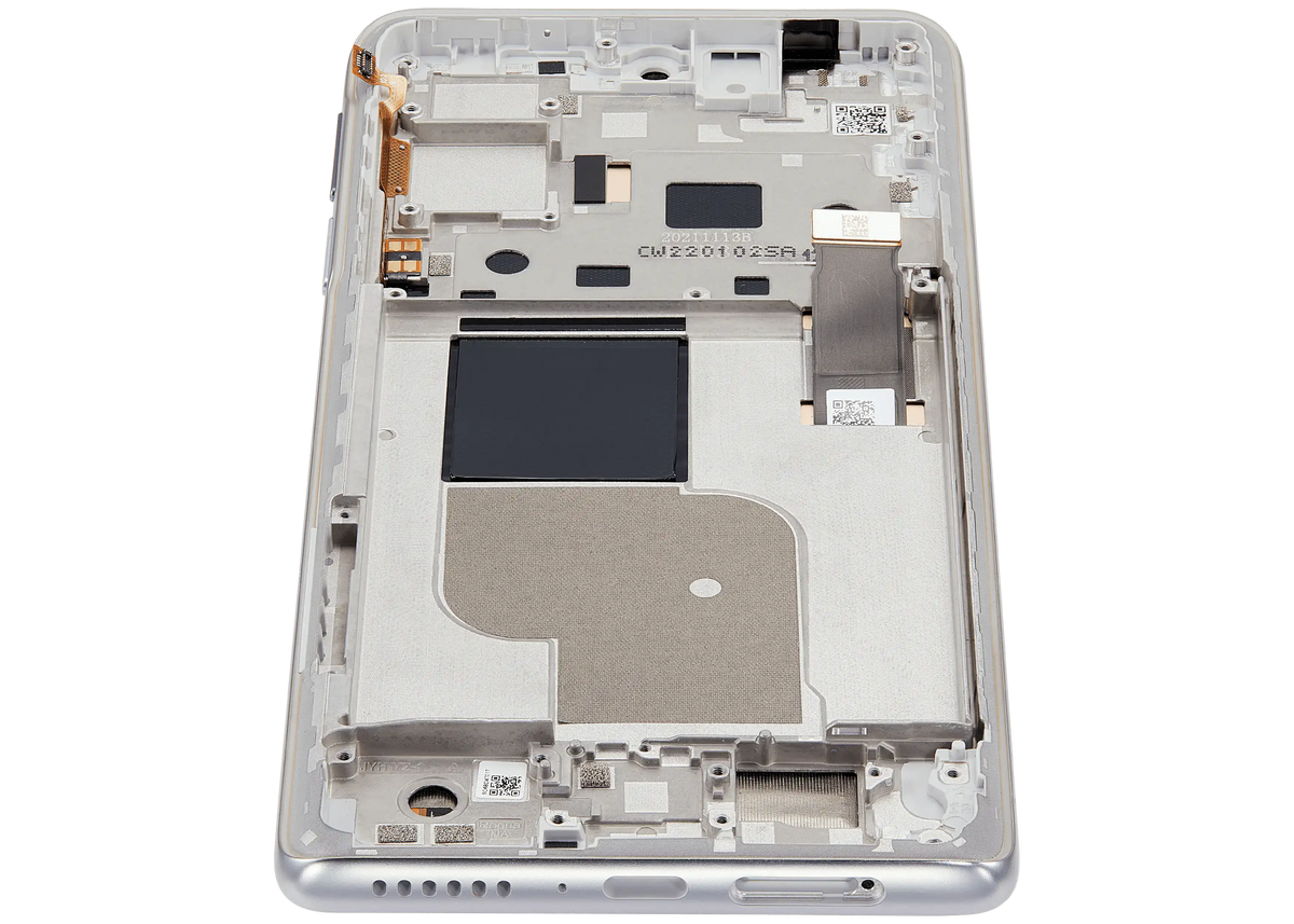 OLED Assembly With Frame For Motorola Moto Edge Plus / Edge 30 Pro (XT2201-1/4) / Edge X30 5G (XT2201-2/6 /2022) (Refurbished) (Stardust White) | SKU 107183123889 | image 2