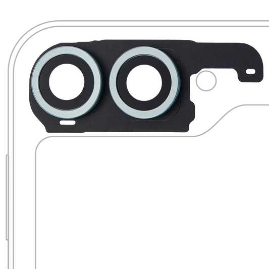 Back Camera Lens With Cover Bezel Ring For Samsung Galaxy Z Flip 6 5G (F741) (Premium) (Mint)