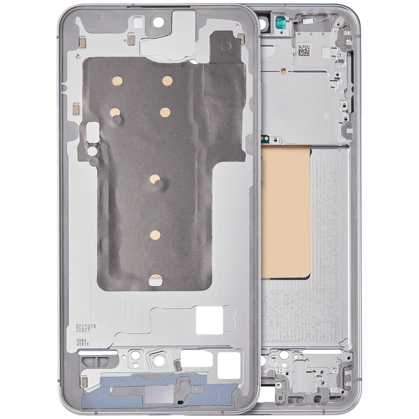Mid-Frame Housing For Samsung Galaxy S24 FE 5G (US & International Version) (Gray / Blue / Mint / Yellow)