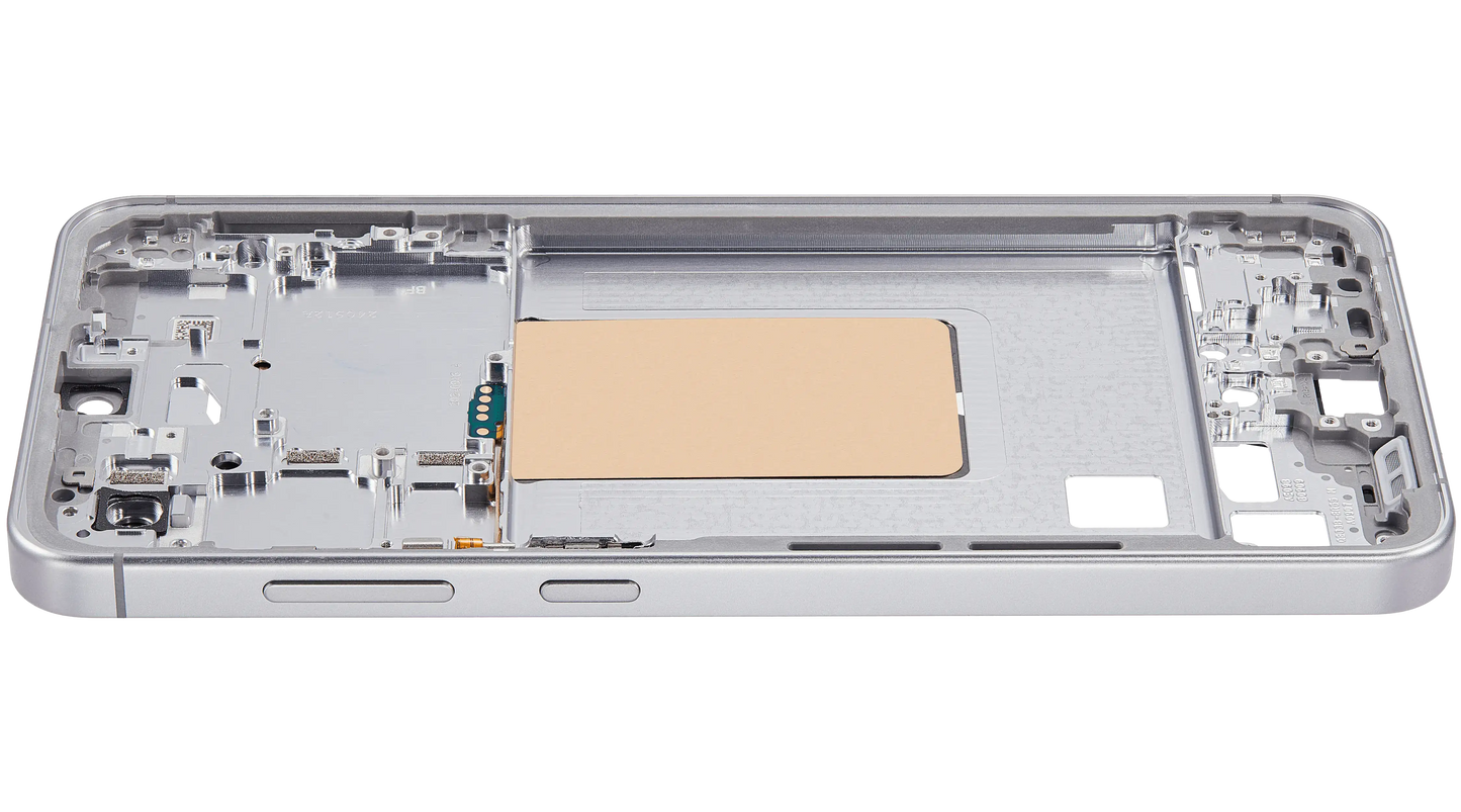 Mid-Frame Housing For Samsung Galaxy S24 FE 5G (US & International Version) (Gray / Blue / Mint / Yellow)