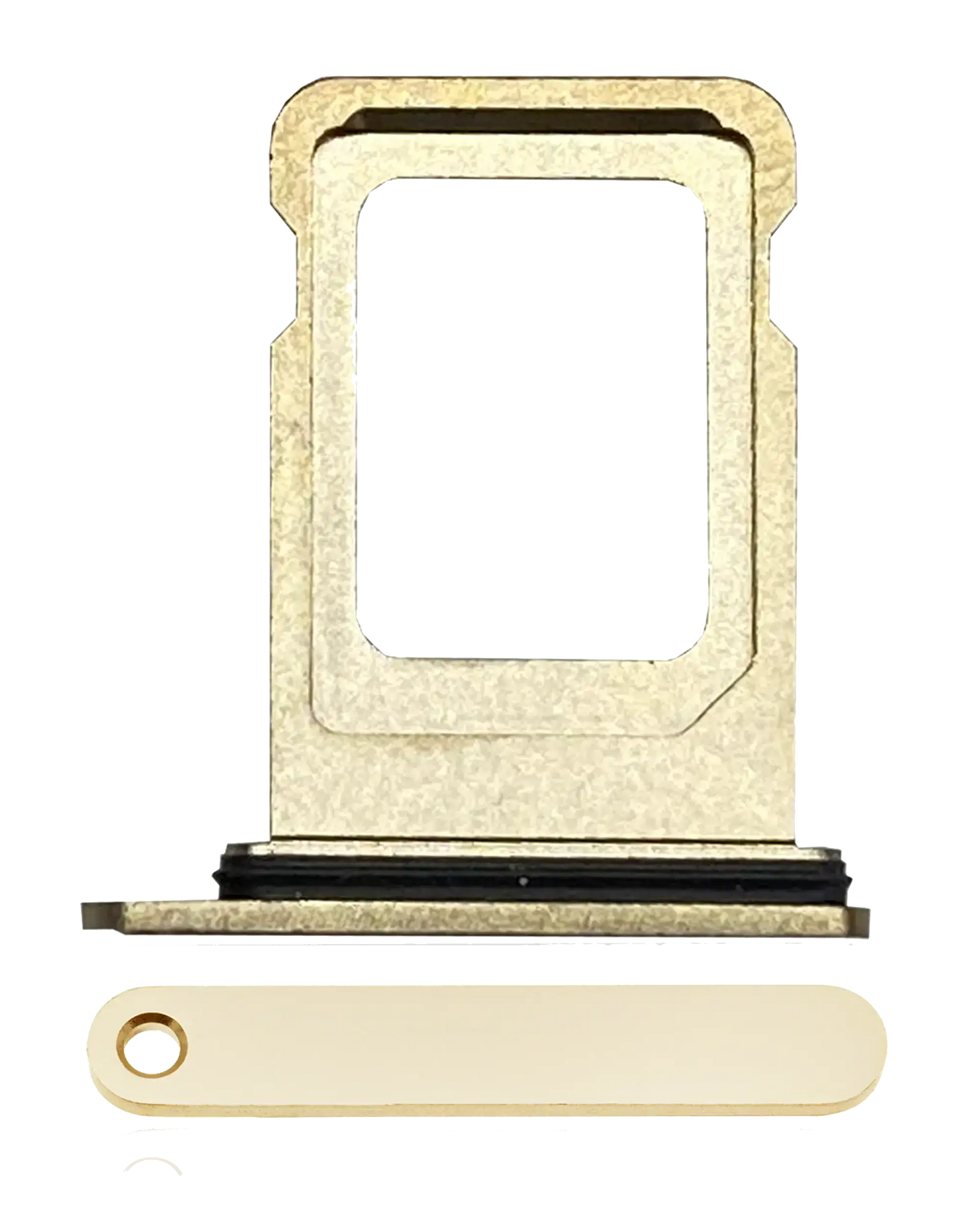 Single Sim Card Tray For iPhone 12 Pro / 12 Pro Max / 13 Pro / 13 Pro Max (Gold)