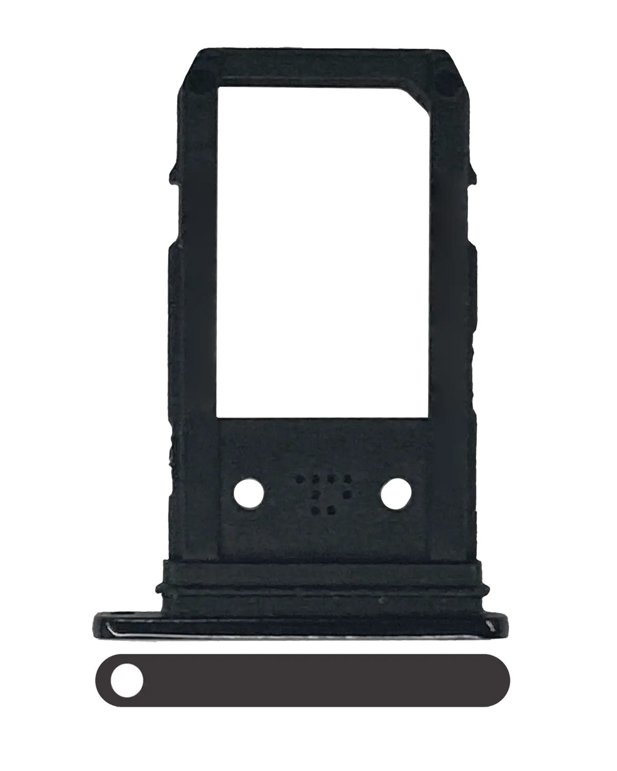 Sim Card Tray For Google Pixel 3a XL (Just Black) - replacement part product view