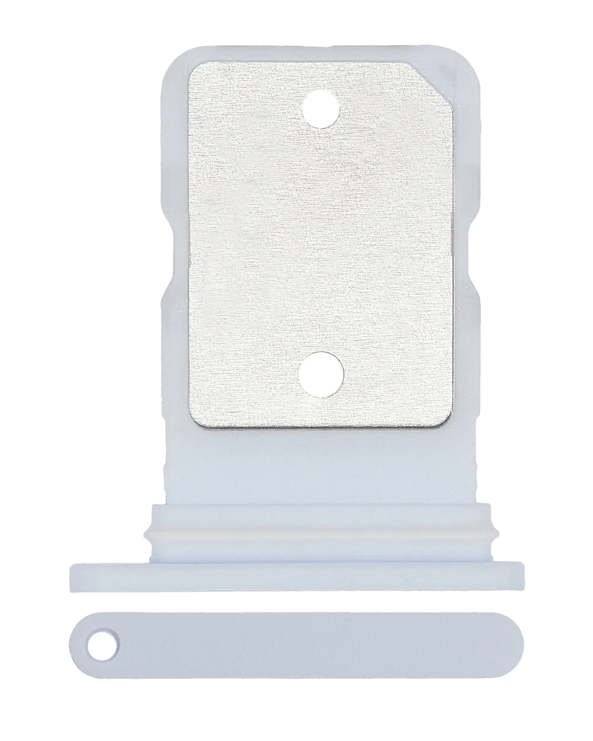 Sim Card Tray For Google Pixel 4A (Barely Blue) - replacement part product view