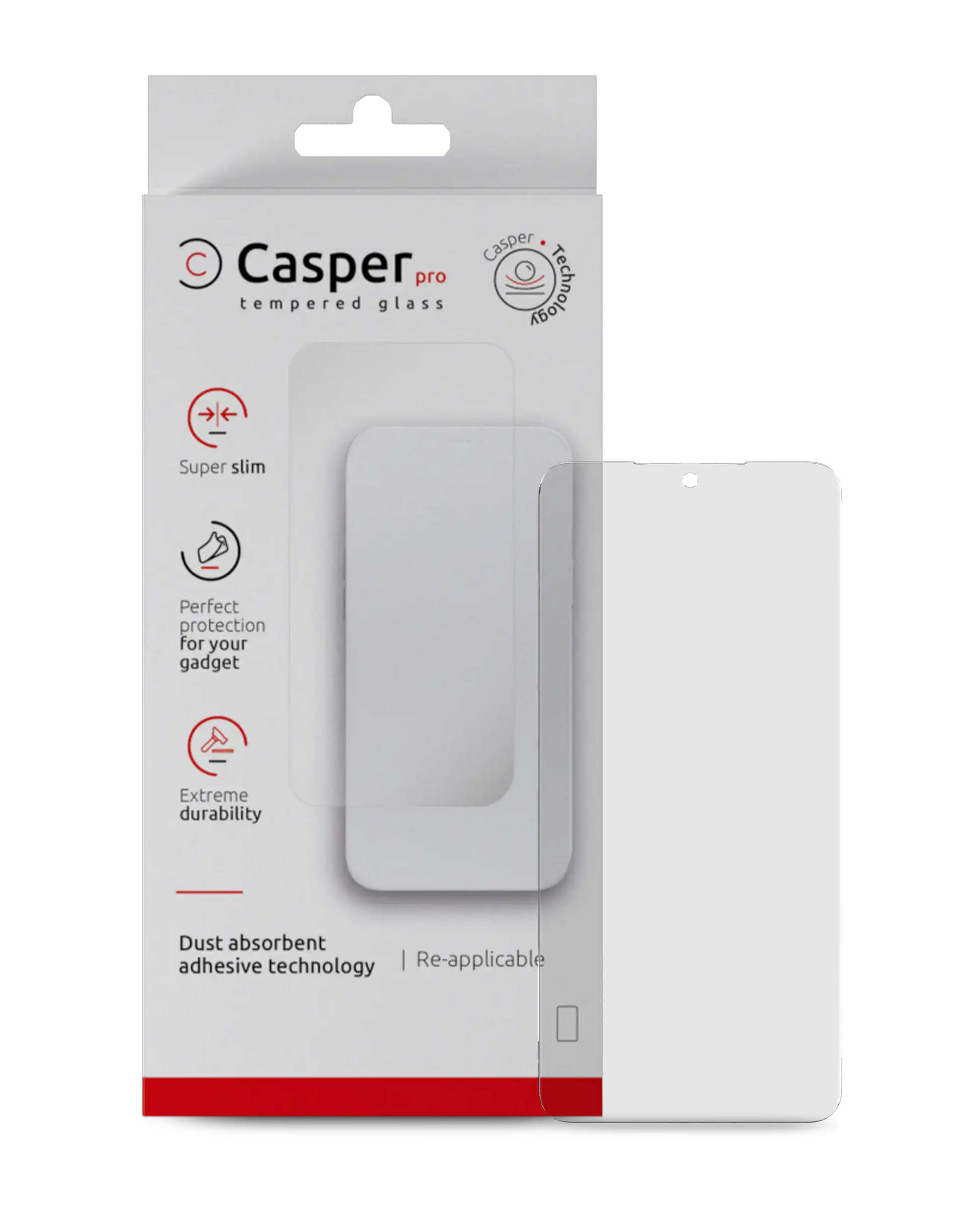 Casper Pro Tempered Glass For Motorola Moto G Power 5G (XT2415 / 2024) (Retail Pack) (Clear) replacement part SKU 107183138239 image 1