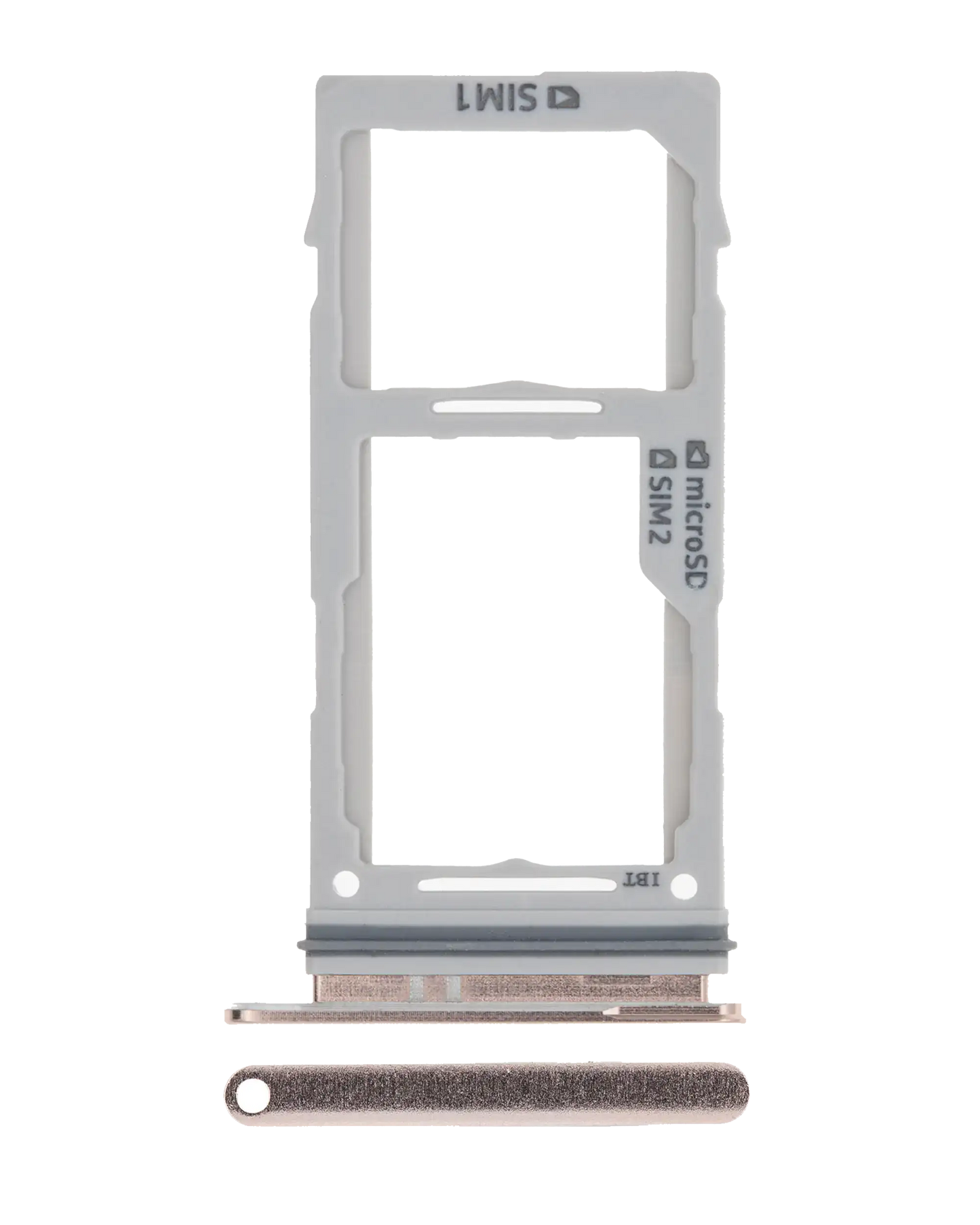 Dual Sim Card Tray For Samsung Galaxy S10 / S10 Plus / S10E (Prism White)