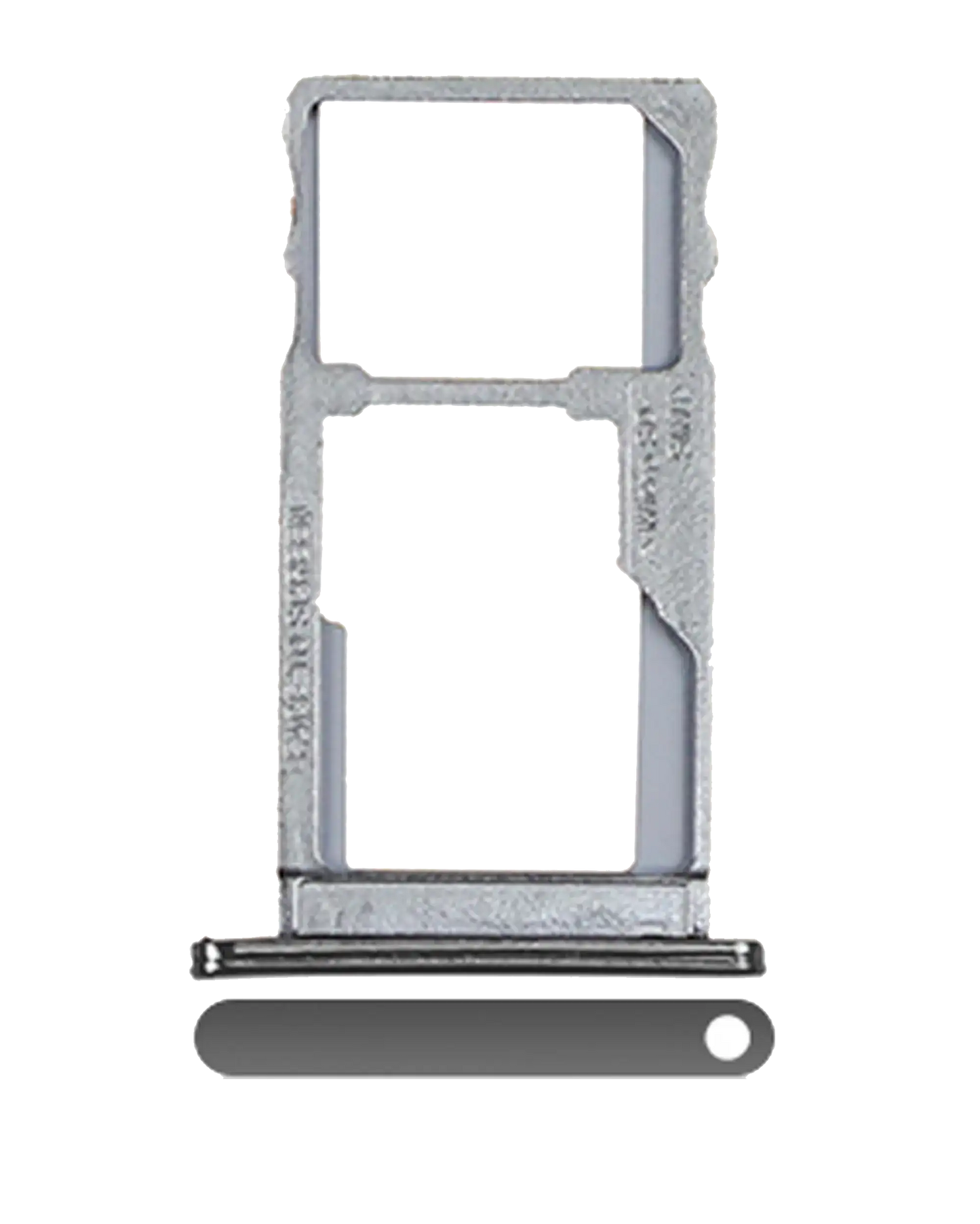 Single Sim Card Tray For Motorola Moto G6 Play / G6 Forge (XT1922 / 2018) (Black) | compatible mobile phone replacement part | SKU 107081016841 | product image 1