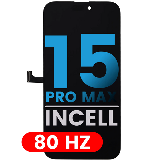 LCD Assembly Compatible For iPhone 15 Pro Max (Aftermarket: AQ7 / Incell) (80HZ)