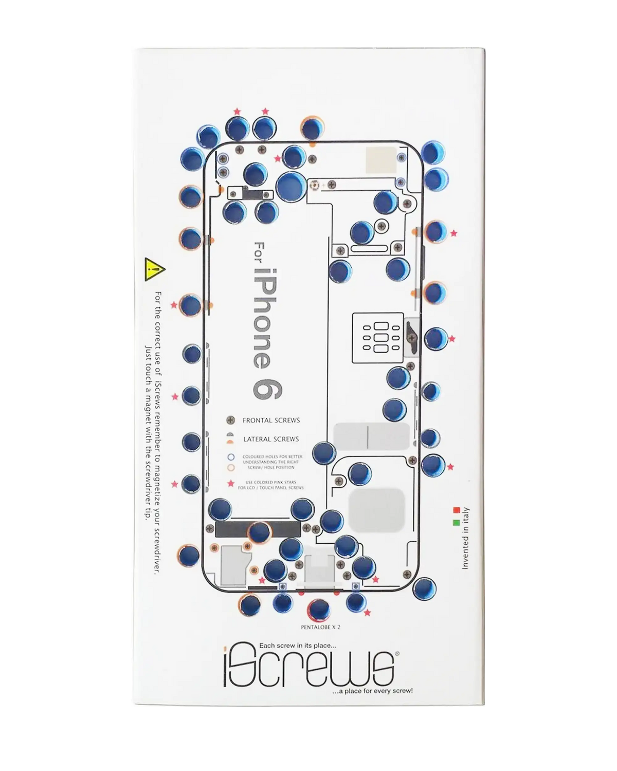 iScrews Position Mat For iPhone 6 (dottorpod)