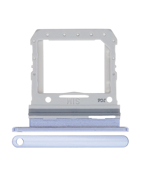 Single Sim Card Tray For Samsung Galaxy Z Flip 4G (F700) / Z Flip 5G (F707) (Mirror Purple) - Main View