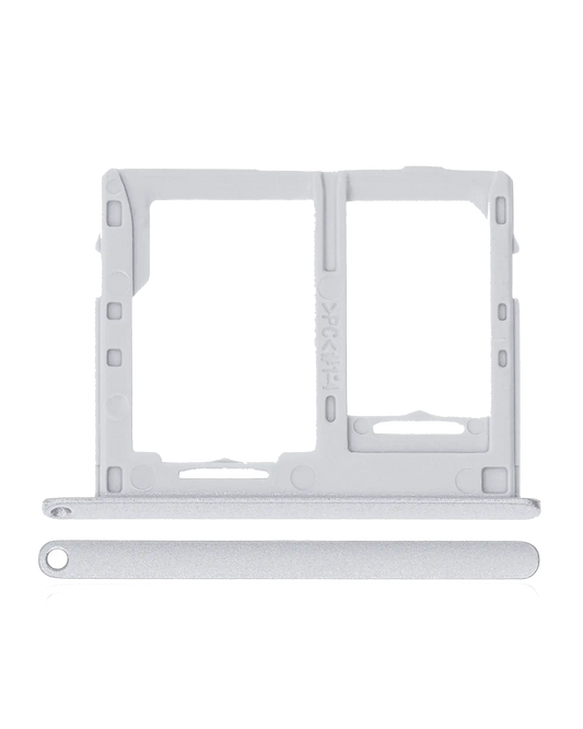 Dual Sim Card Tray For Samsung Galaxy Tab A 10.1" (T517 / T515) (2019) (Silver) - Samsung Galaxy Tab A 10.1" (2019) Replacement Parts - SKU 107081017239 - product image 1
