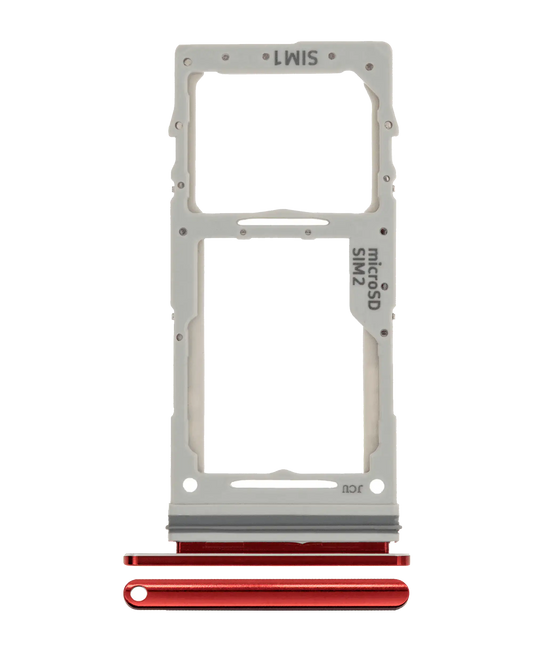Dual Sim Card Tray For Samsung Galaxy Note 10 Lite (Aura Red)