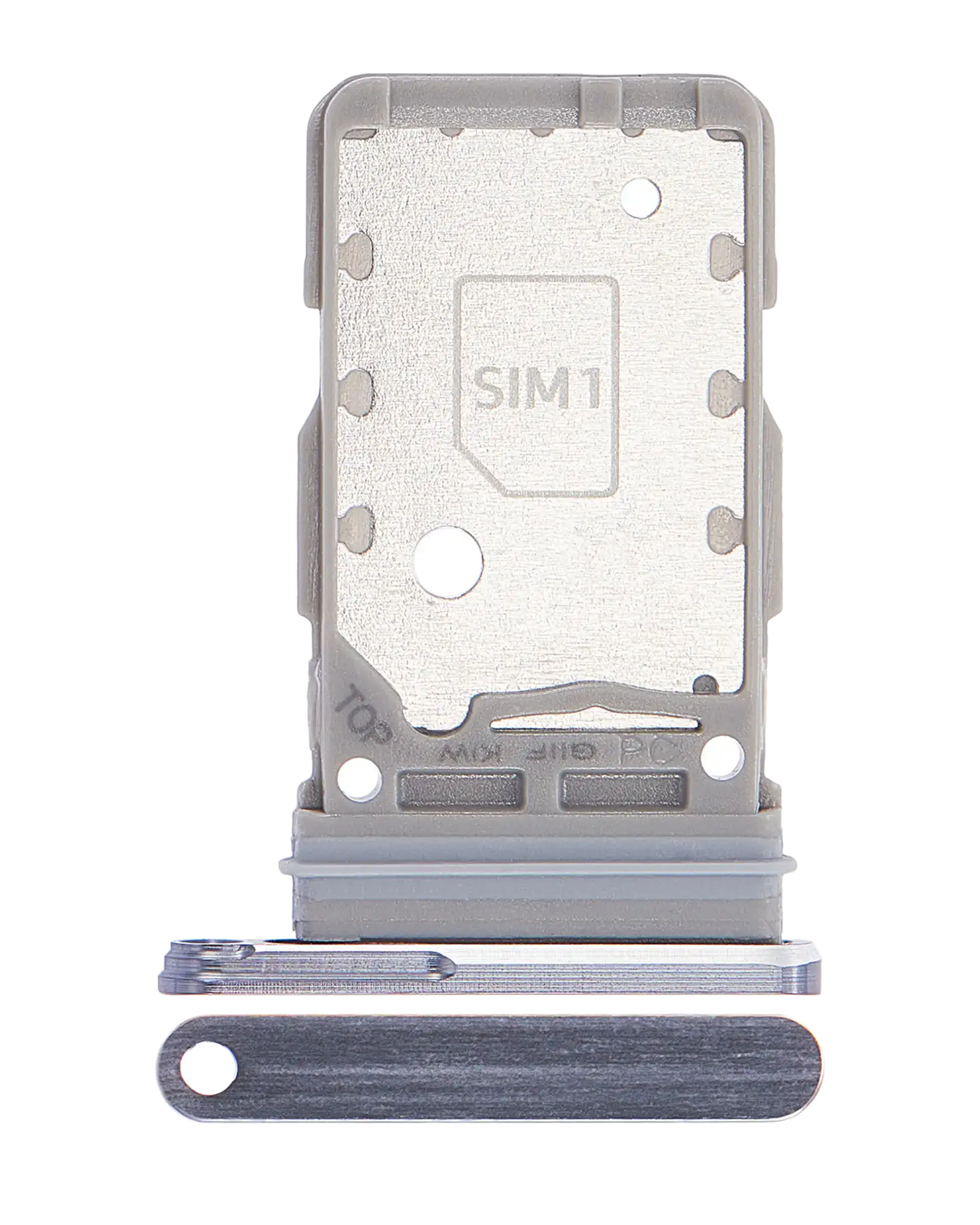 Dual Sim Card Tray For Samsung Galaxy S21 Ultra (Phantom Titanium)