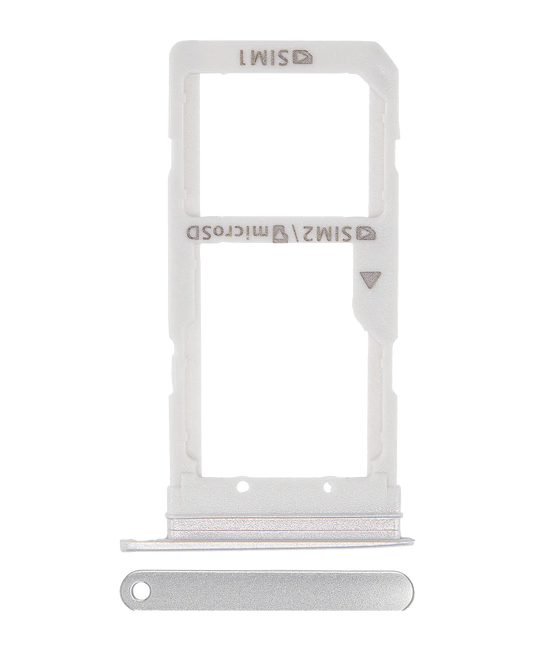 Dual Sim Card Tray For Samsung Galaxy S7 Edge (White)