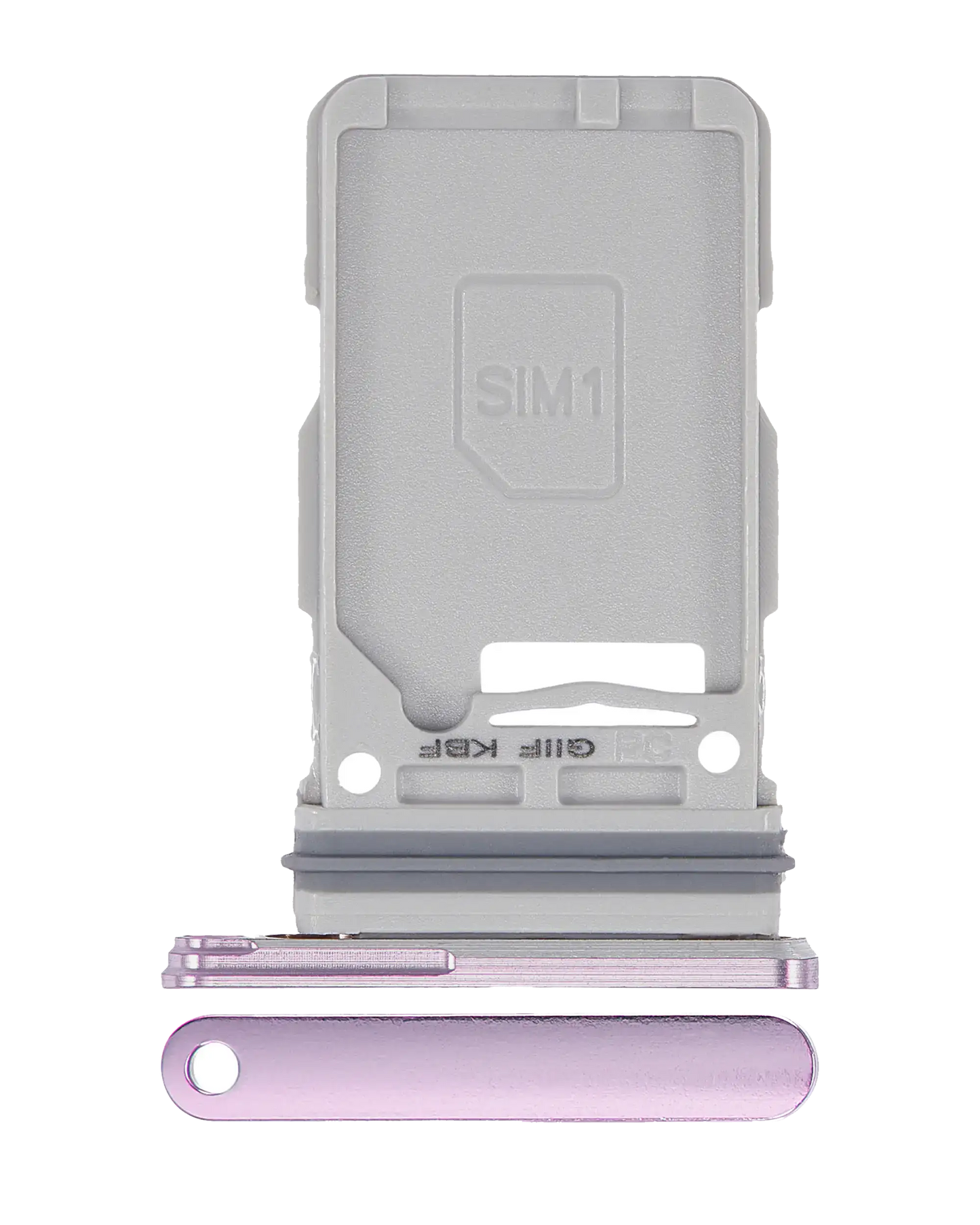 Single Sim Card Tray For Samsung Galaxy S21 Plus (Phantom Violet)