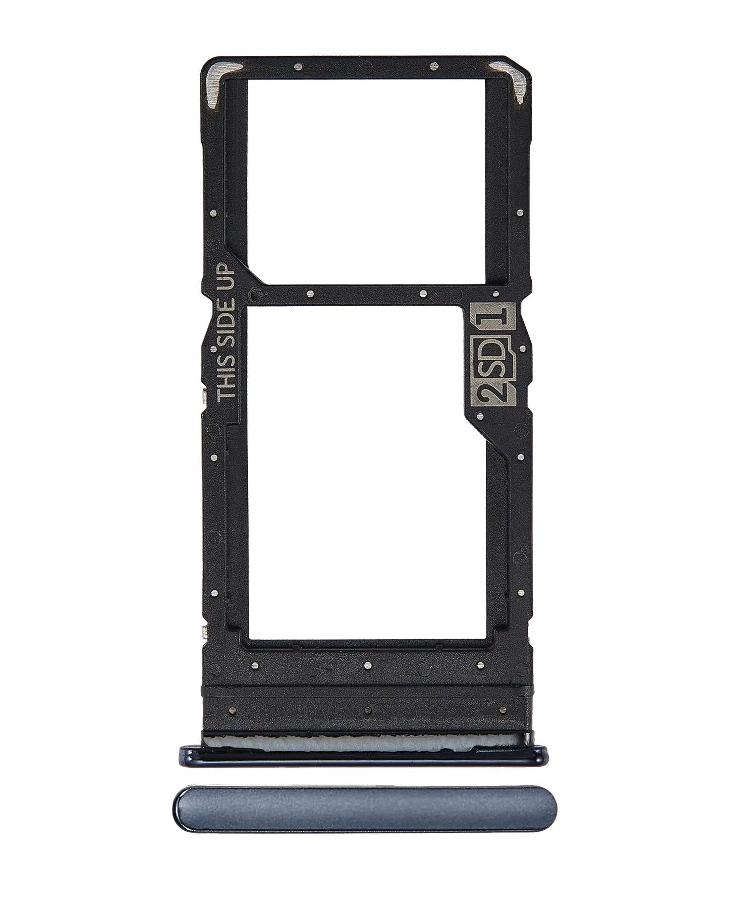 Dual Sim Card Tray For Motorola Moto G100 (XT2125-4 / 2021) (Slate Gray) replacement part for compatible Motorola phone, SKU 107082027826, product image 1