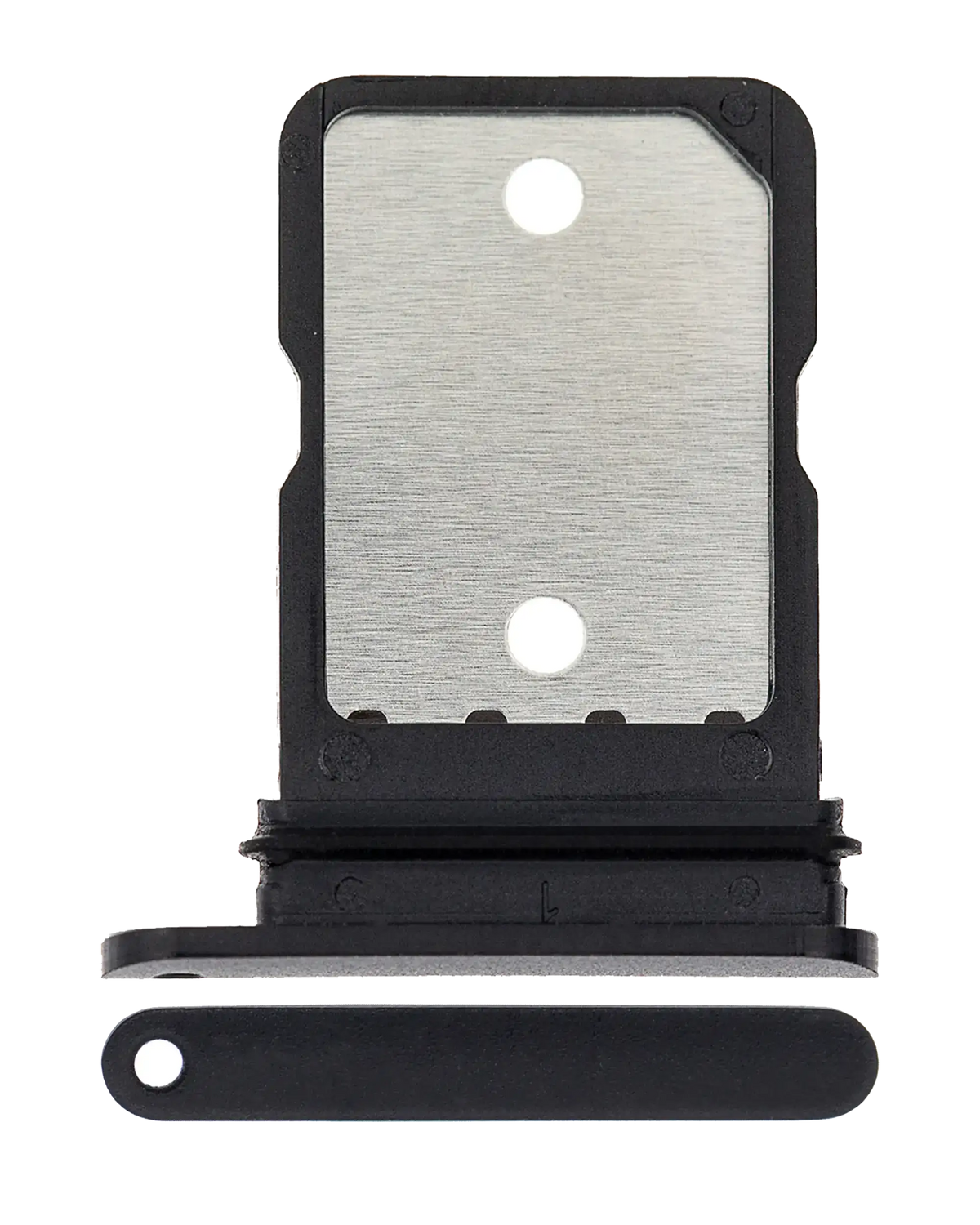 Sim Card Tray For Google Pixel 4 XL (Just Black) - replacement part product view