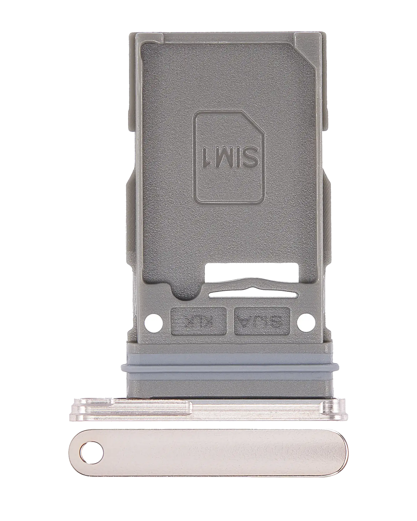 Single Sim Card Tray For Samsung Galaxy S22 5G / S22 Plus 5G (Pink Gold)