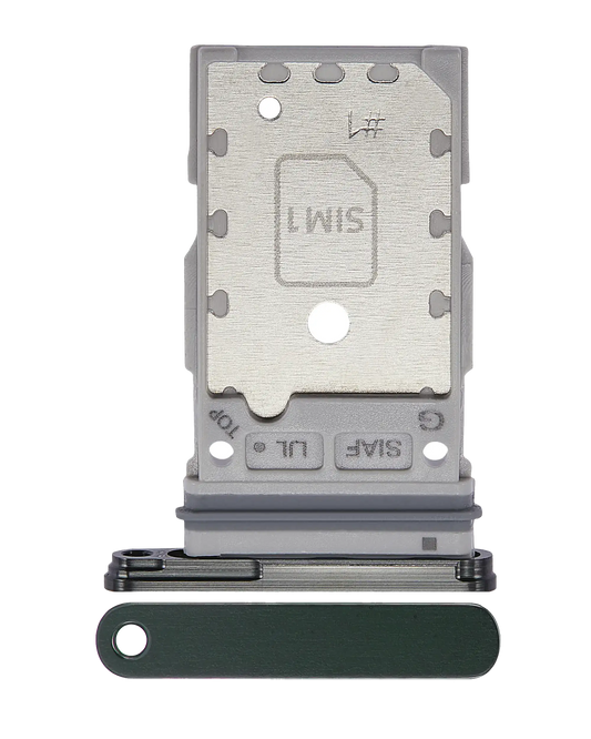 Dual Sim Card Tray For Samsung Galaxy S23 5G / S23 Plus 5G (Green)