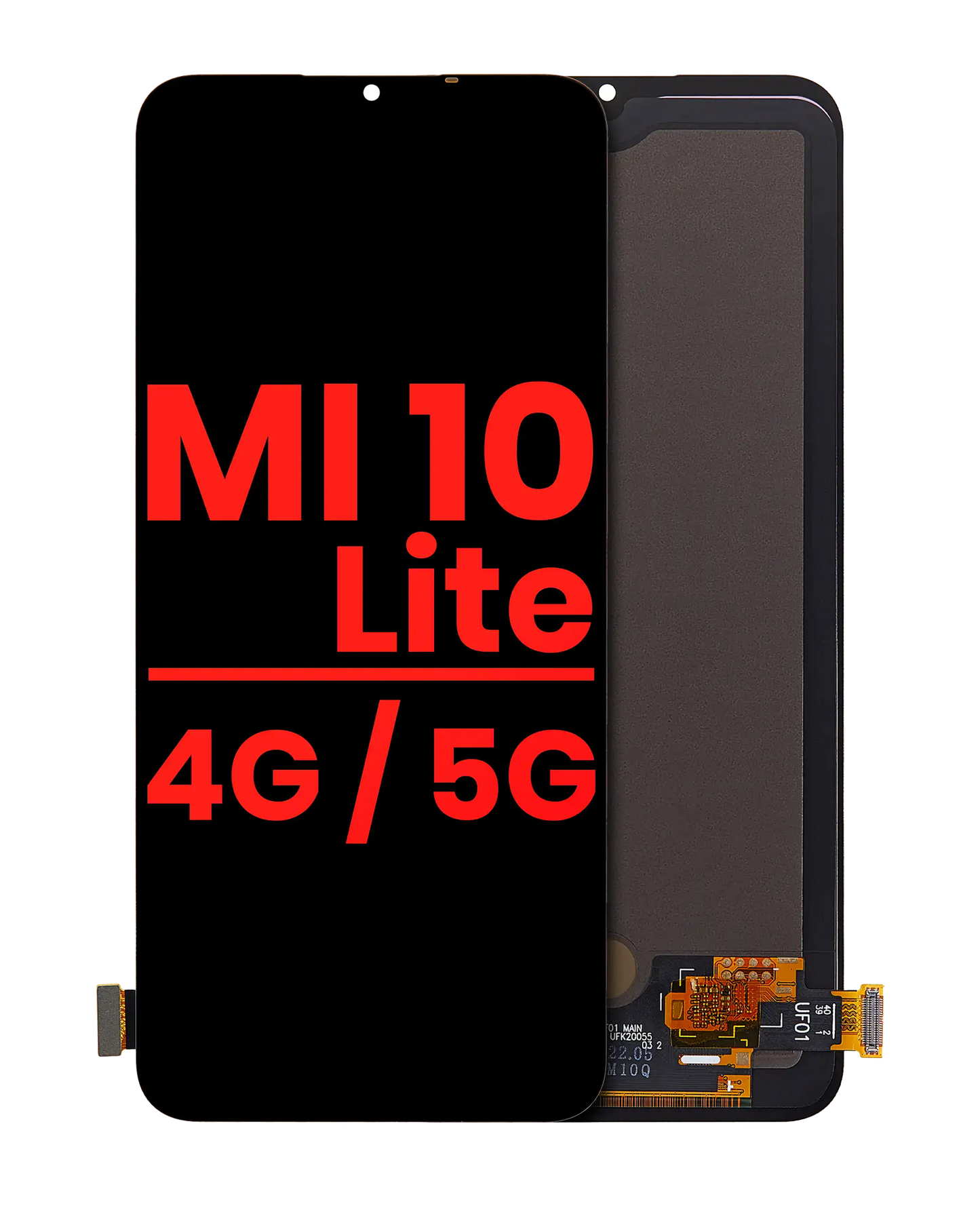 LCD Assembly Without Frame For Xiaomi Mi 10 Lite 4G / 5G (Aftermarket Plus) (All Colors) - service part product photo SKU 107082126510 - image 5
