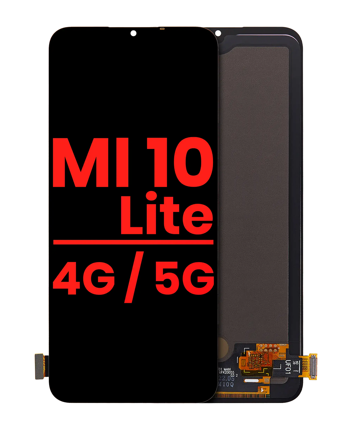 LCD Assembly Without Frame For Xiaomi Mi 10 Lite 4G / 5G (Aftermarket Plus) (All Colors) - service part product photo SKU 107082126510 - image 5