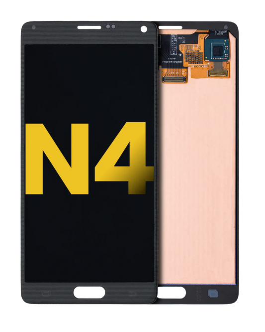 OLED Assembly Without Frame For Samsung Galaxy Note 4 (Refurbished) (Black)