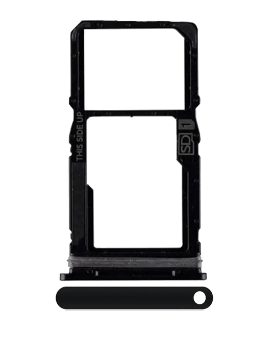Sim Card Tray For Motorola Moto G Power (XT2165 / 2022) (Genuine OEM) (Dark Groove) replacement part SKU 107082140229 image 1