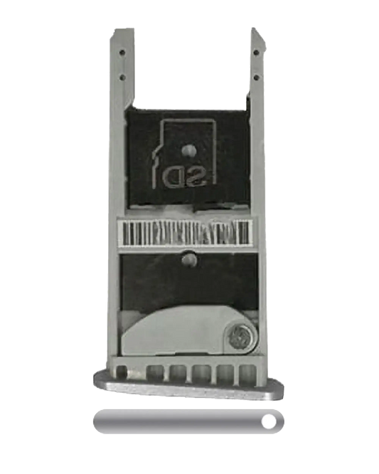 Sim Card Tray For Motorola Moto Z Play Droid (XT1635 / 2016) (Silver) - Motorola replacement part, primary product view, SKU 107082031410