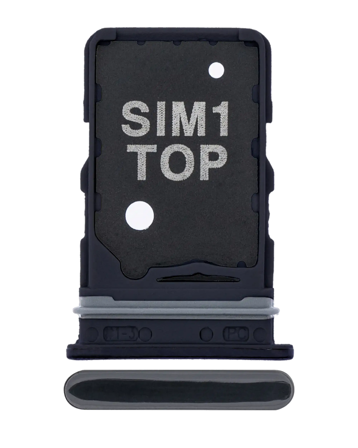 Single Sim Card Tray For Samsung Galaxy A80 (A805 / 2019) (Phantom Black) - product image 1