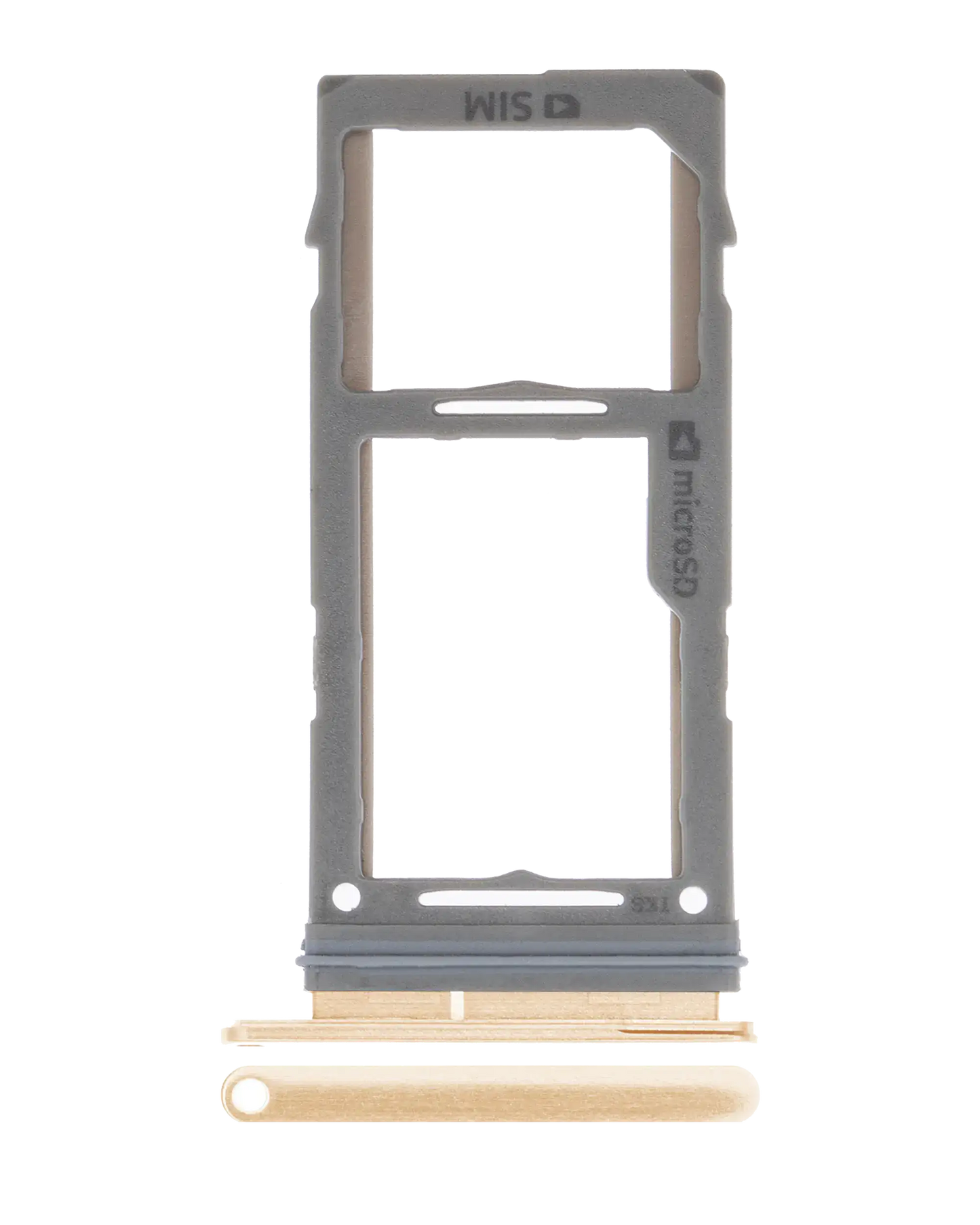 Single Sim Card Tray For Samsung Galaxy S10 / S10 Plus / S10E (Gold)